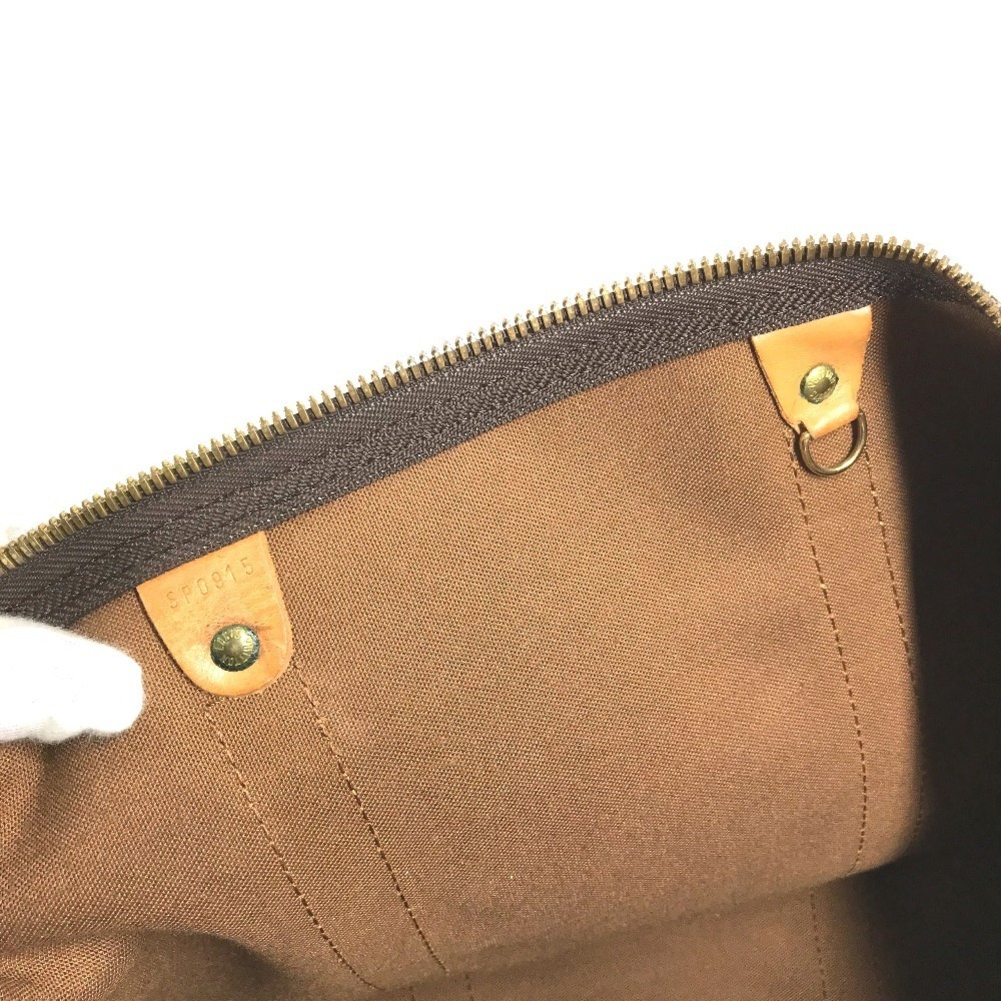 Louis Vuitton Monogram Brown Monogram Boston Bag Handbag (Pre-Owned)