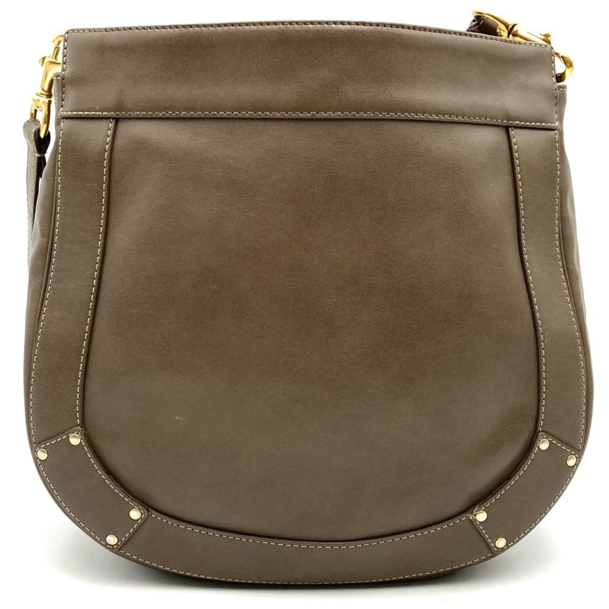 Chloé Brown Leather Shoulder Bag (Pre-Owned)