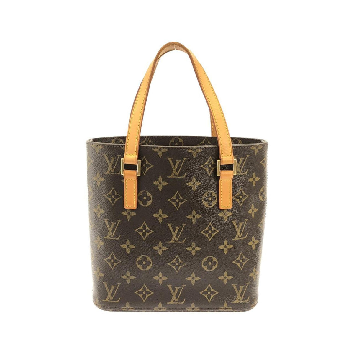 Louis Vuitton Brown Coated Canvas Handbag (Pre-Owned)
