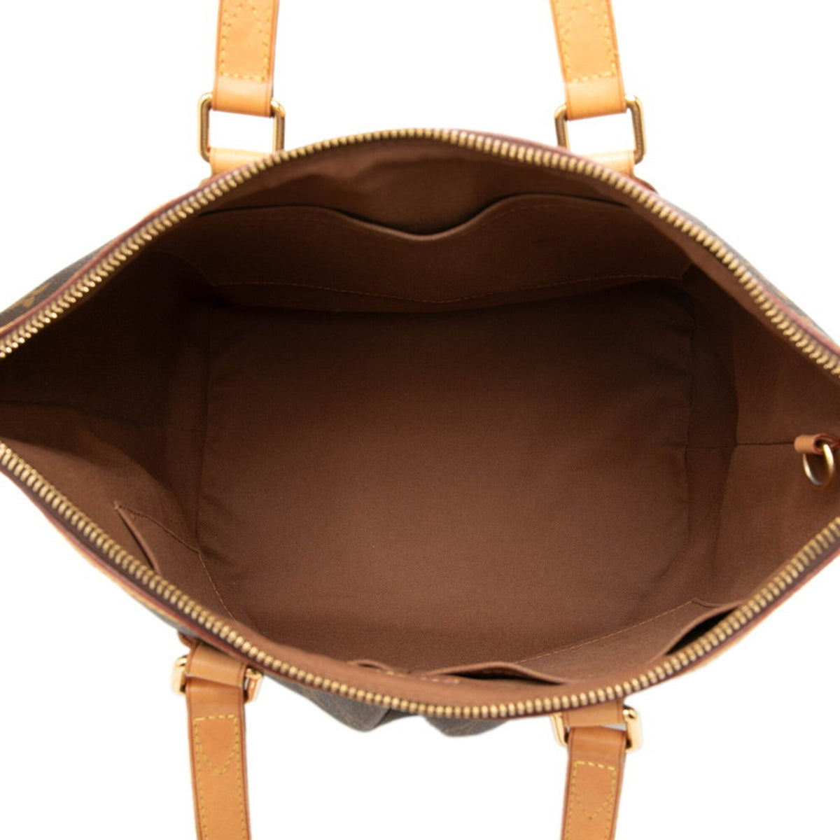 Louis Vuitton Brown Pvc Leather Handbag Shoulder Bag (Pre-Owned)