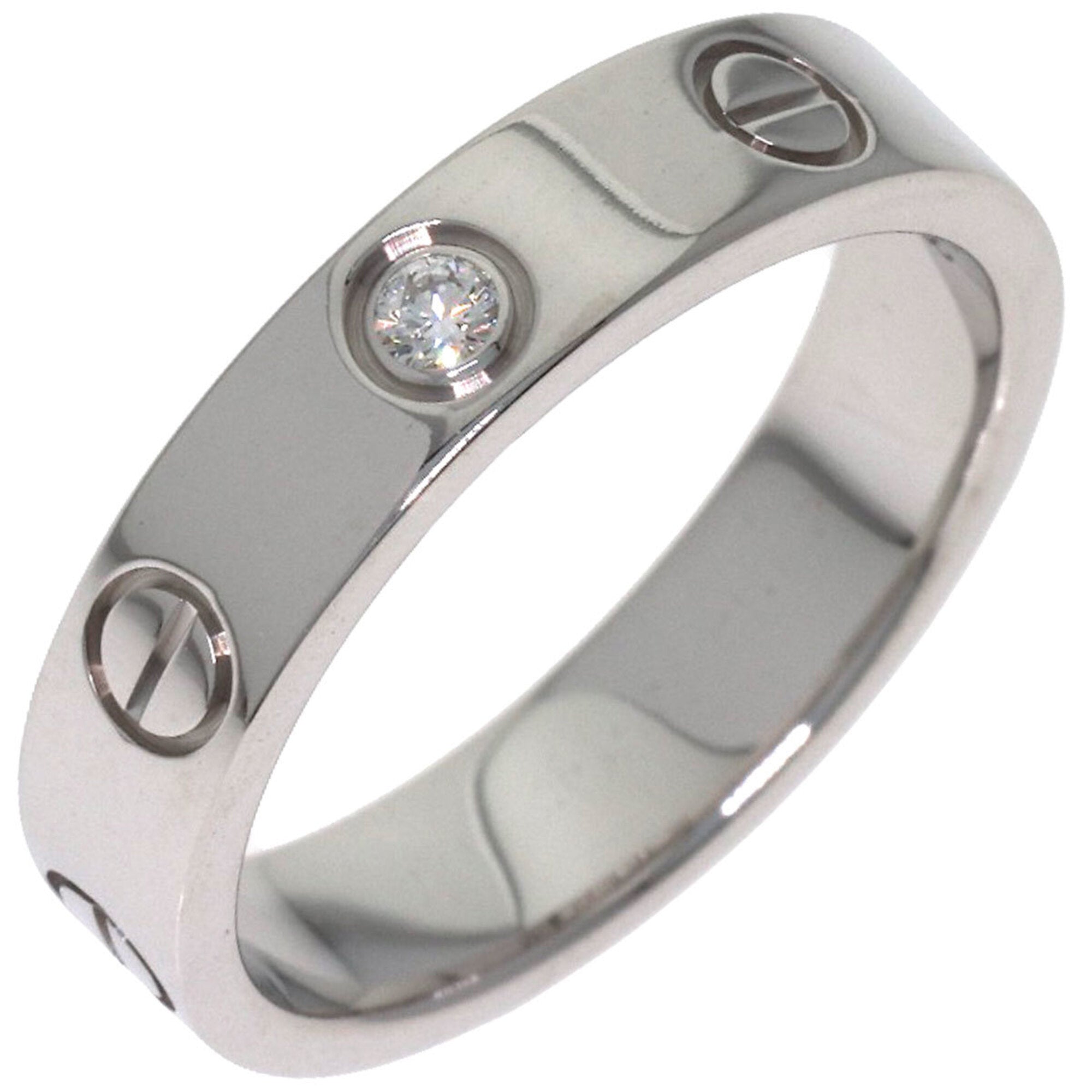 Cartier Love White Gold (18K) Band Ring (Pre-Owned)