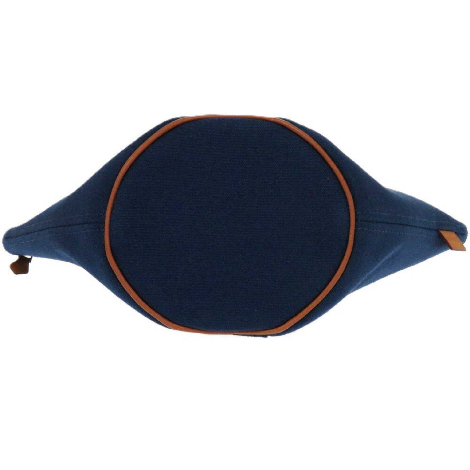 Hermes Black Indigo Blue Red Color Canvas Cotton Pouch (Pre-Owned)