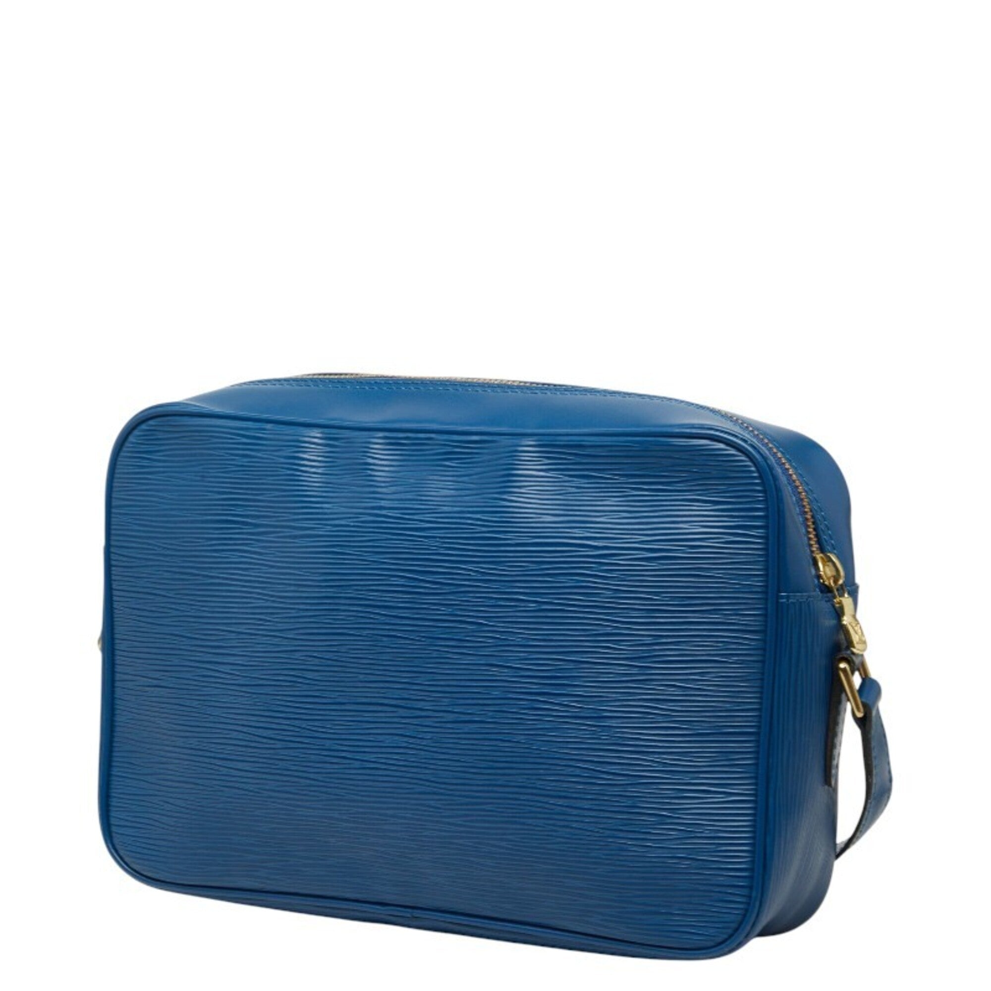 Louis Vuitton Epi Toledo Blue Leather Shoulder Bag (Pre-Owned)