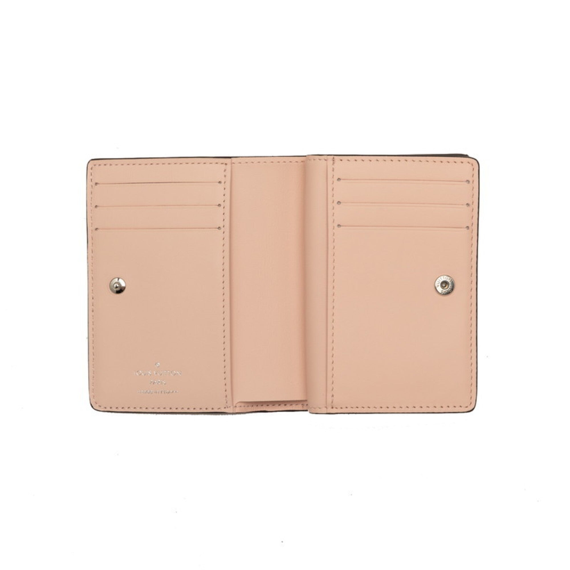 Louis Vuitton Monogram Pink Leather Wallet (Bi-Fold) (Pre-Owned)