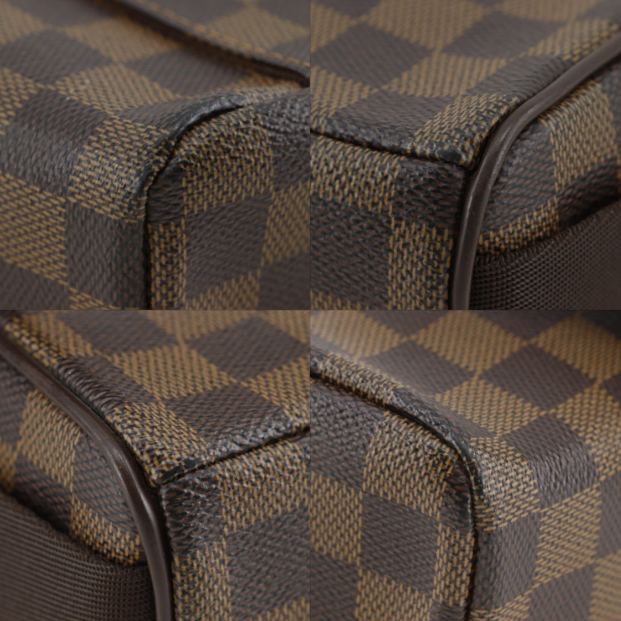 Louis Vuitton Brown Damier Canvas Shoulder Bag (Pre-Owned)
