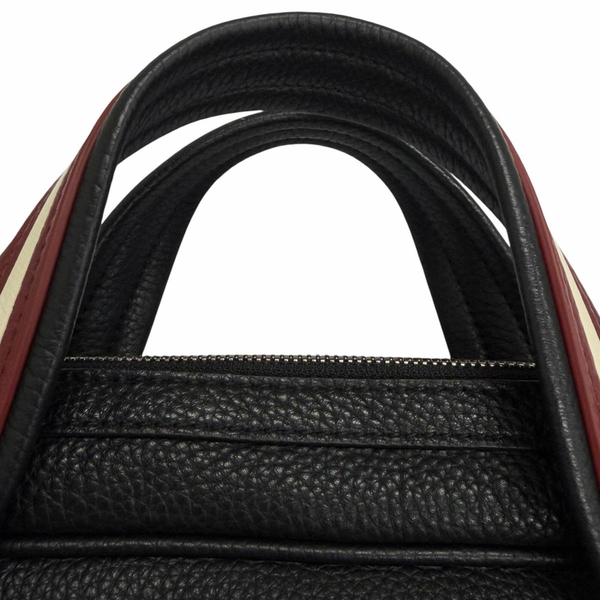 Bally Black Leather Briefcase Shoulder Bag (Pre-Owned)
