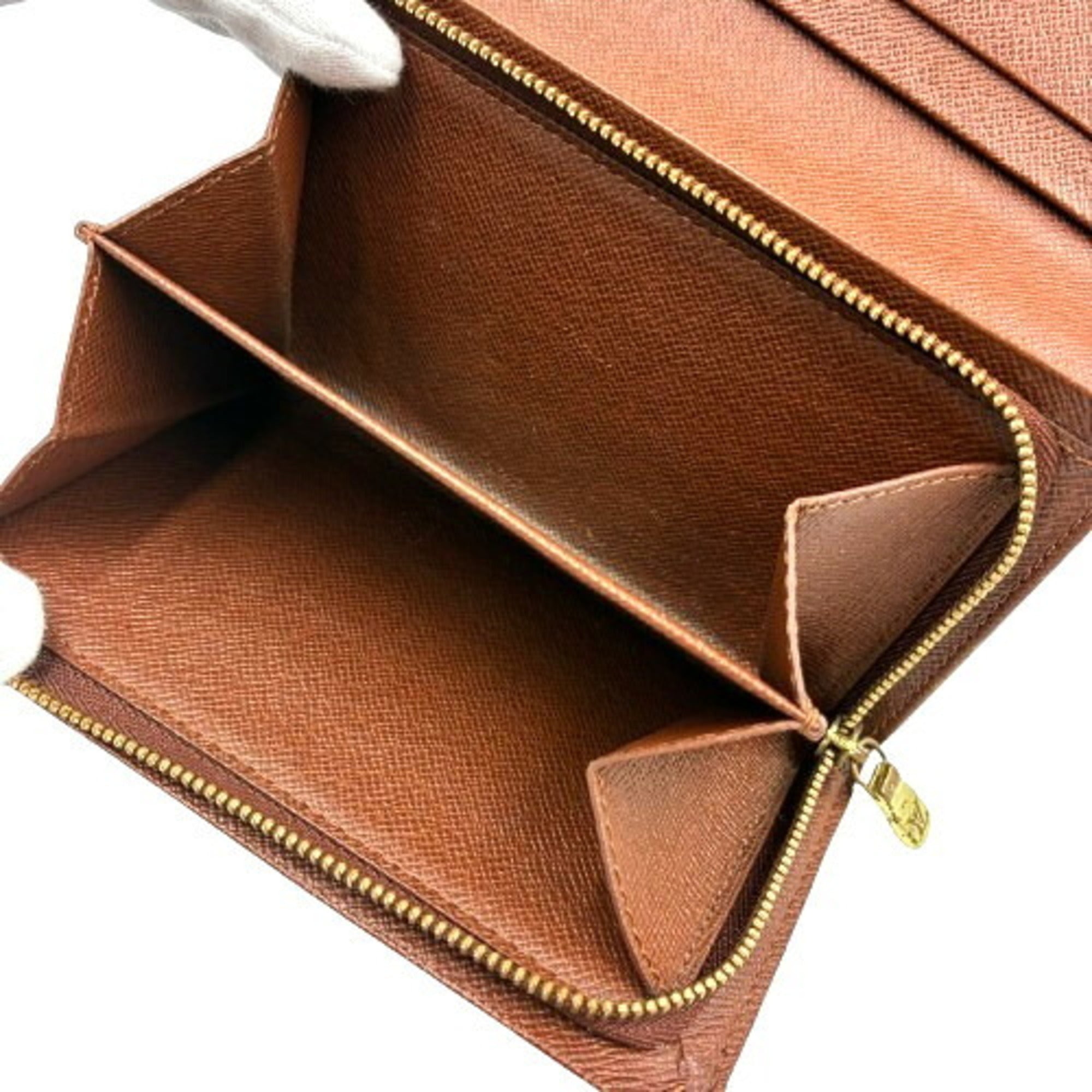 Louis Vuitton Monogram Brown Pvc Coin Purse/Coin Case (Pre-Owned)