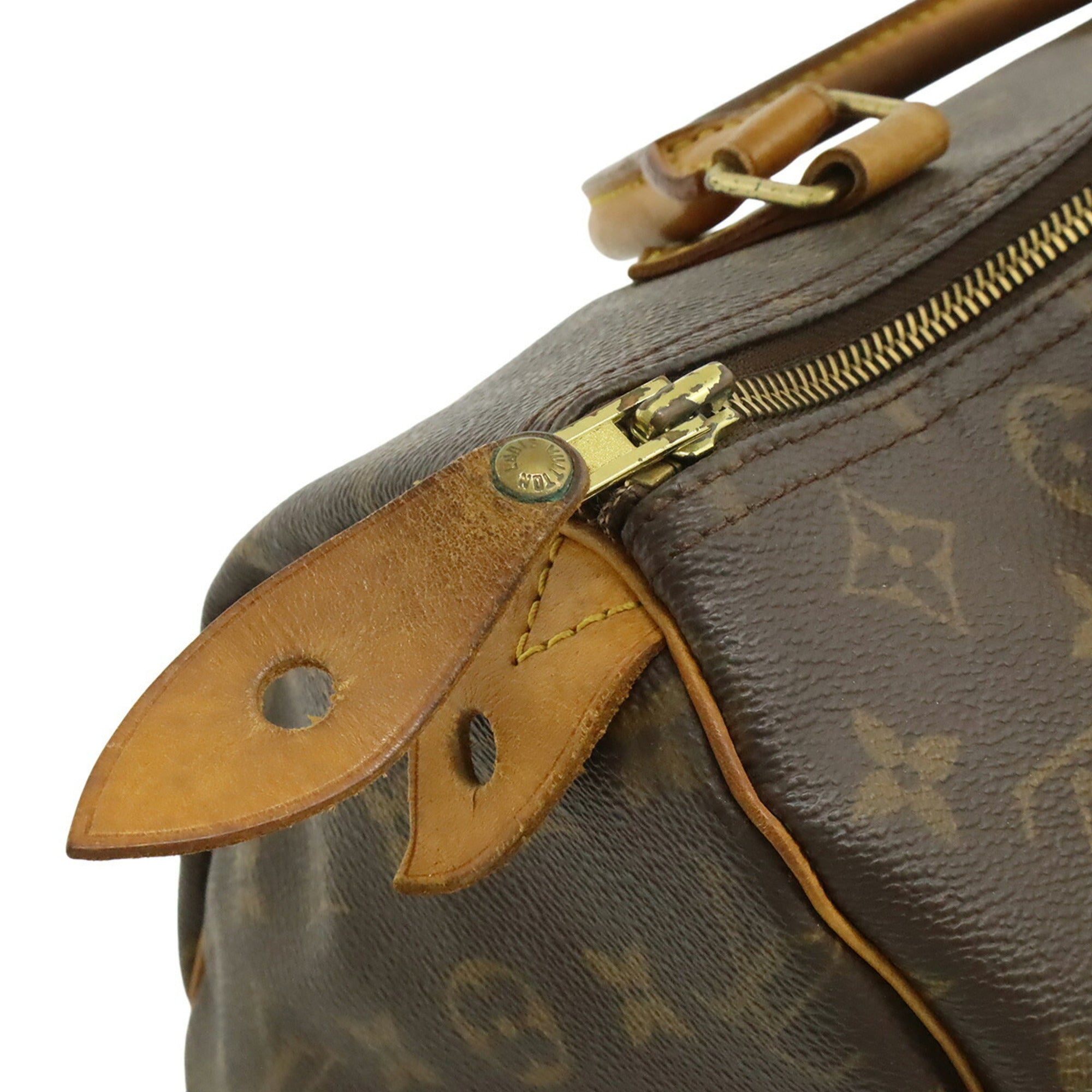 Louis Vuitton Brown Monogram Canvas Pvc Coated Canvas Handbag (Pre-Owned)