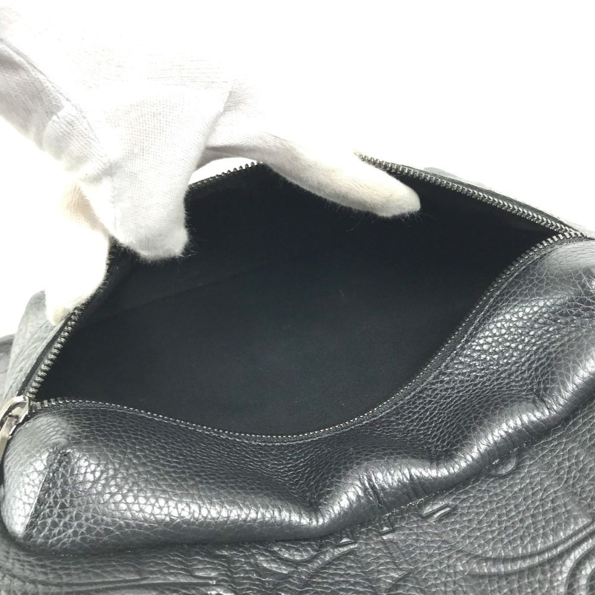 Christian Dior Black Leather Backpack (Pre-Owned)