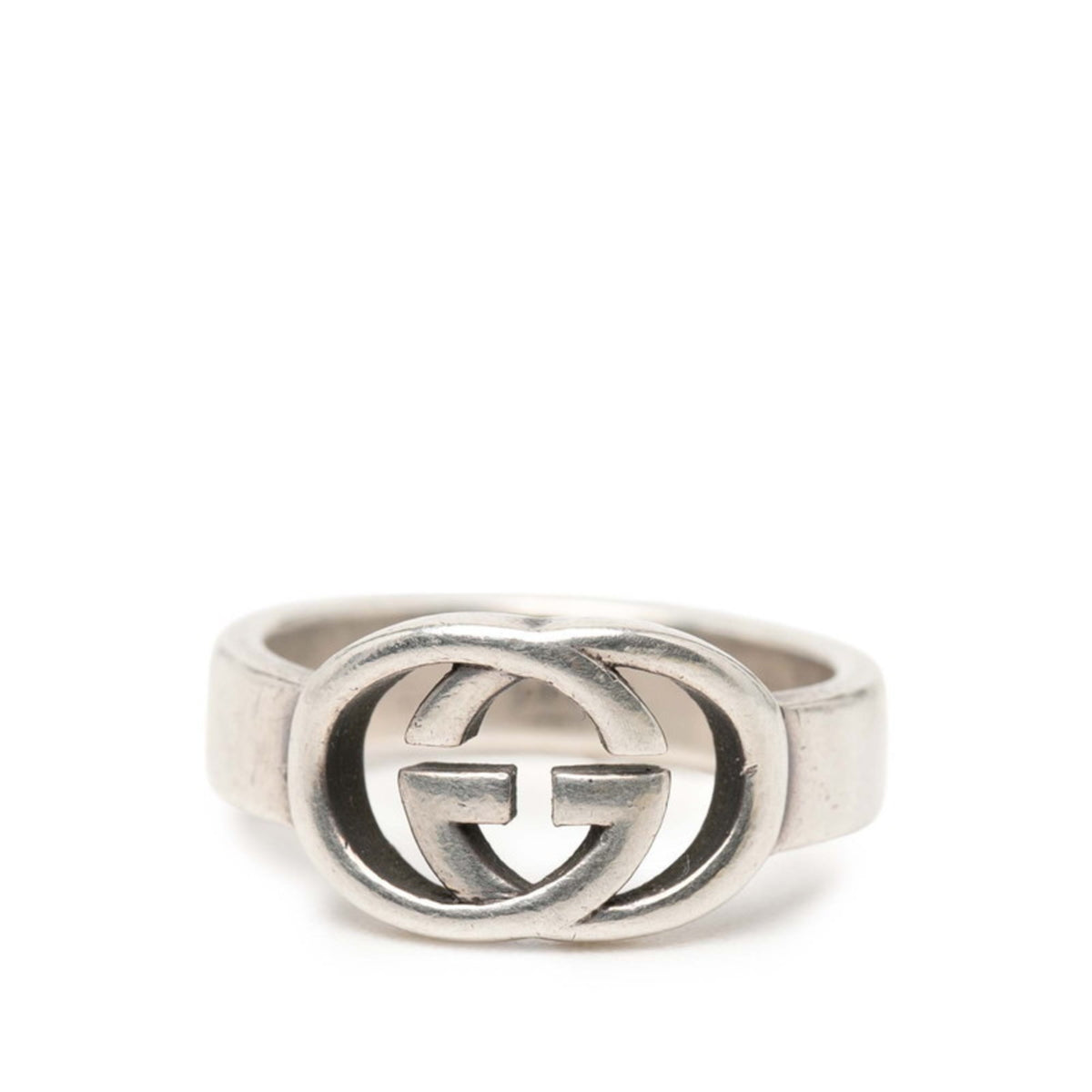 Gucci Silver 925 Band Ring (Pre-Owned)