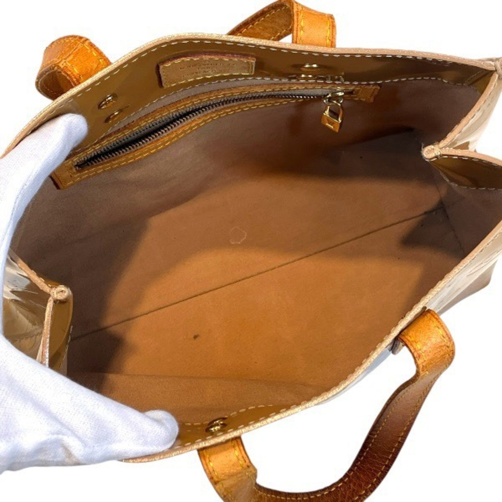 Louis Vuitton Noisette Leather Handbag (Pre-Owned)