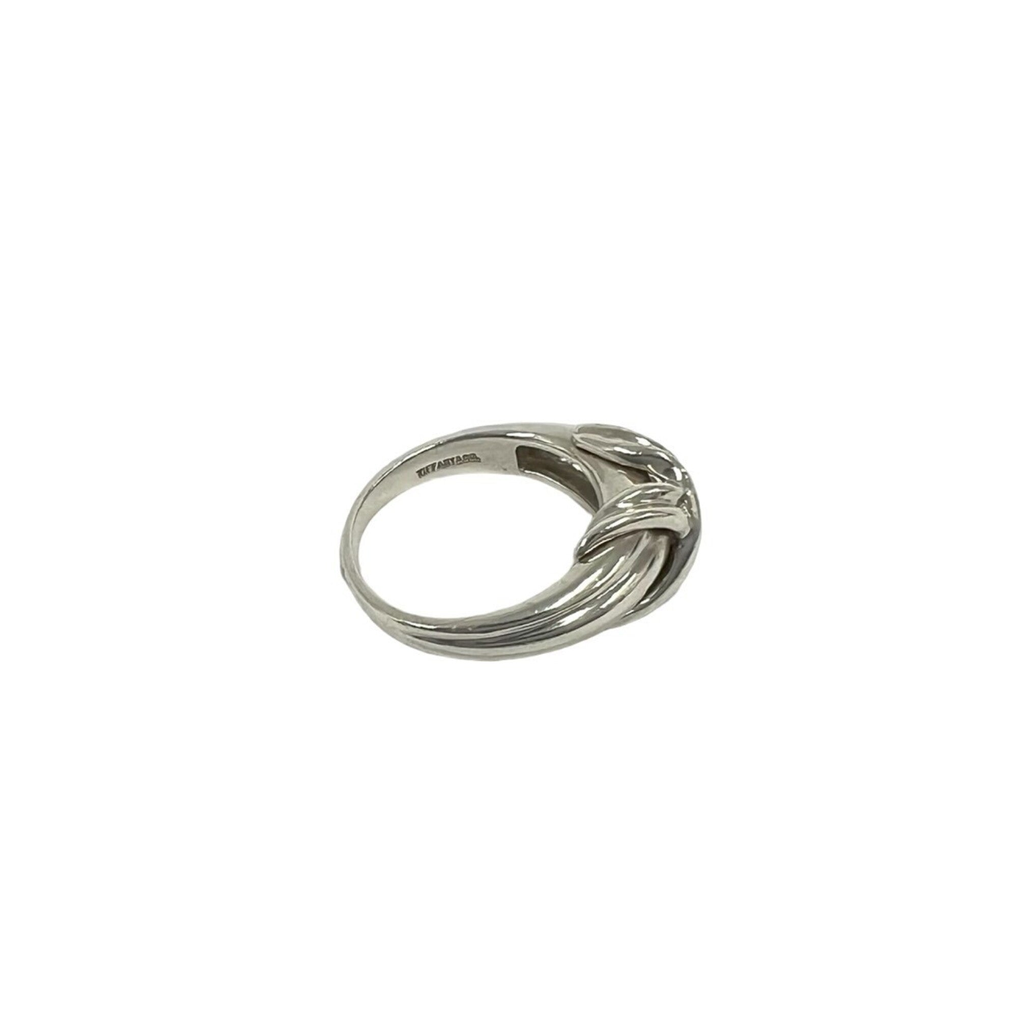 Tiffany Silver Silver 925 Band Ring (Pre-Owned)