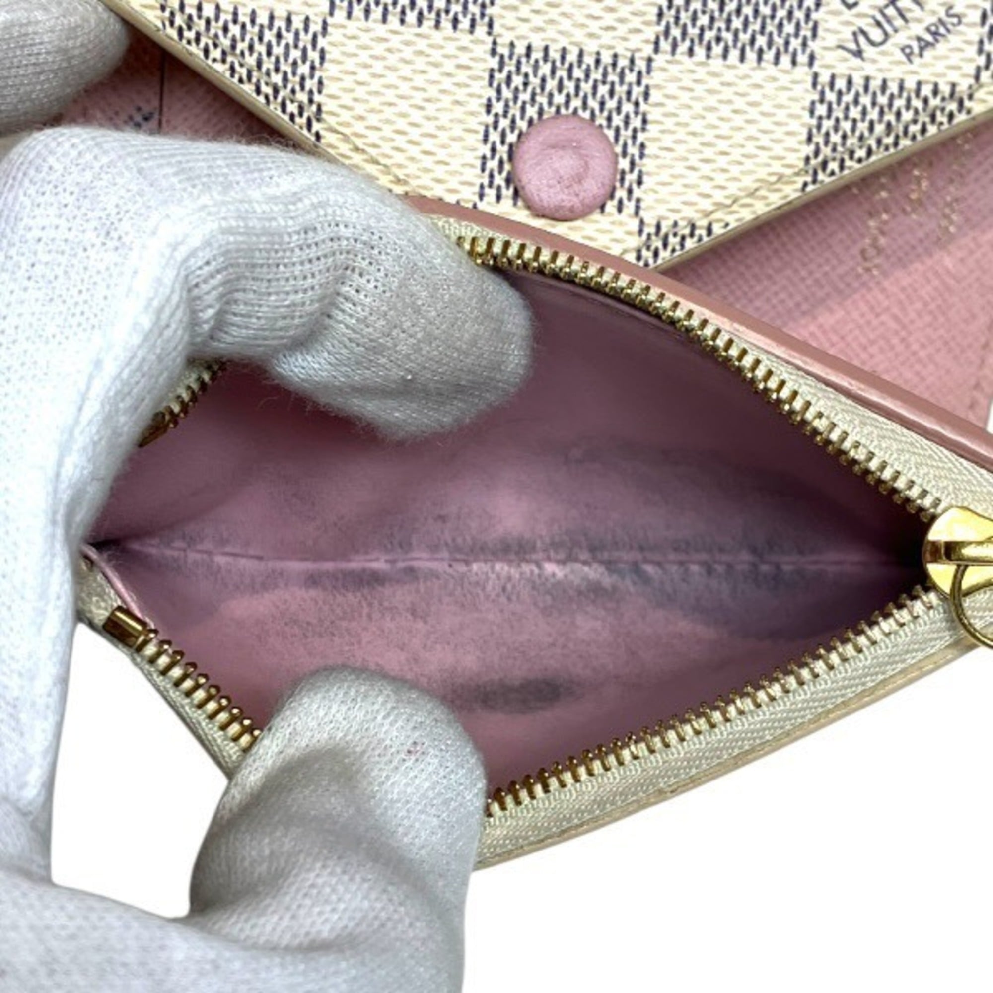 Louis Vuitton Rose Ballerine Wallet (Tri-Fold) (Pre-Owned)