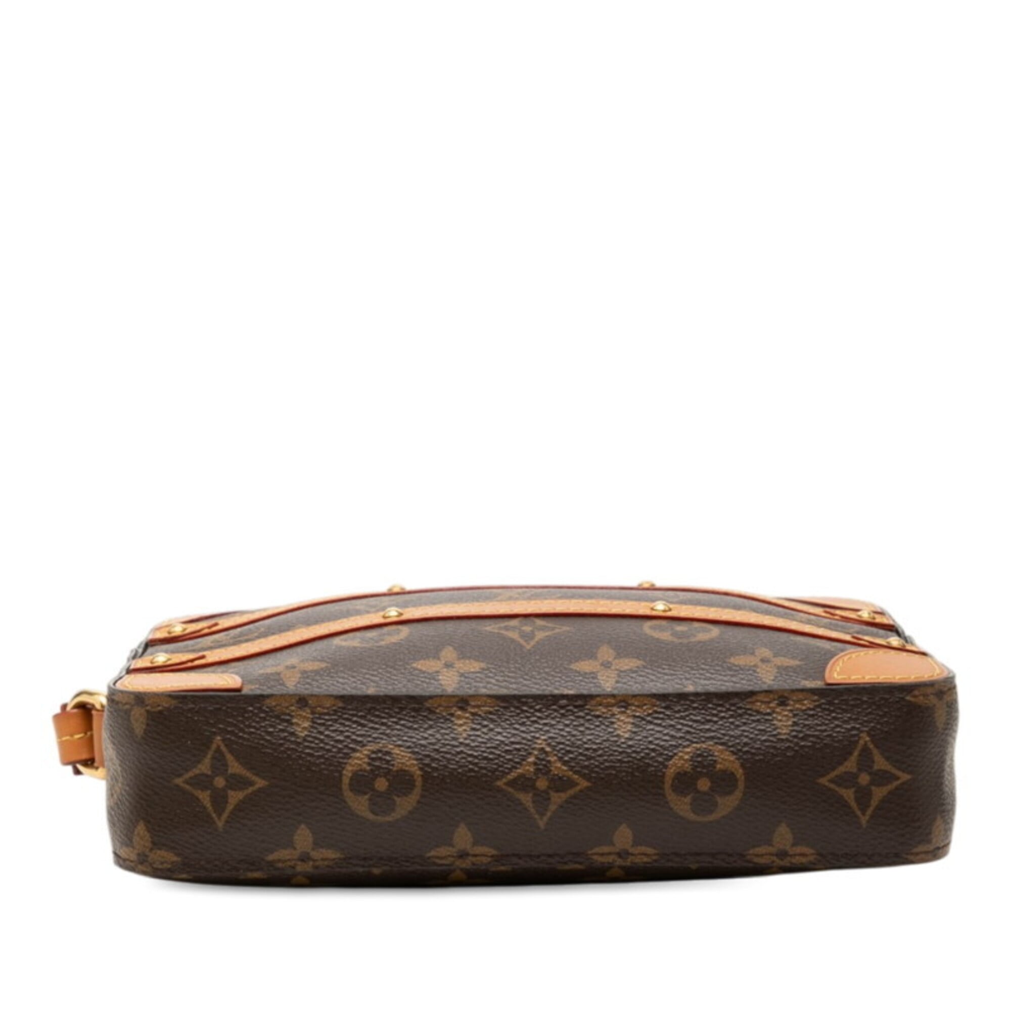 Louis Vuitton Brown Monogram Monogram Clutch Bag (Pre-Owned)