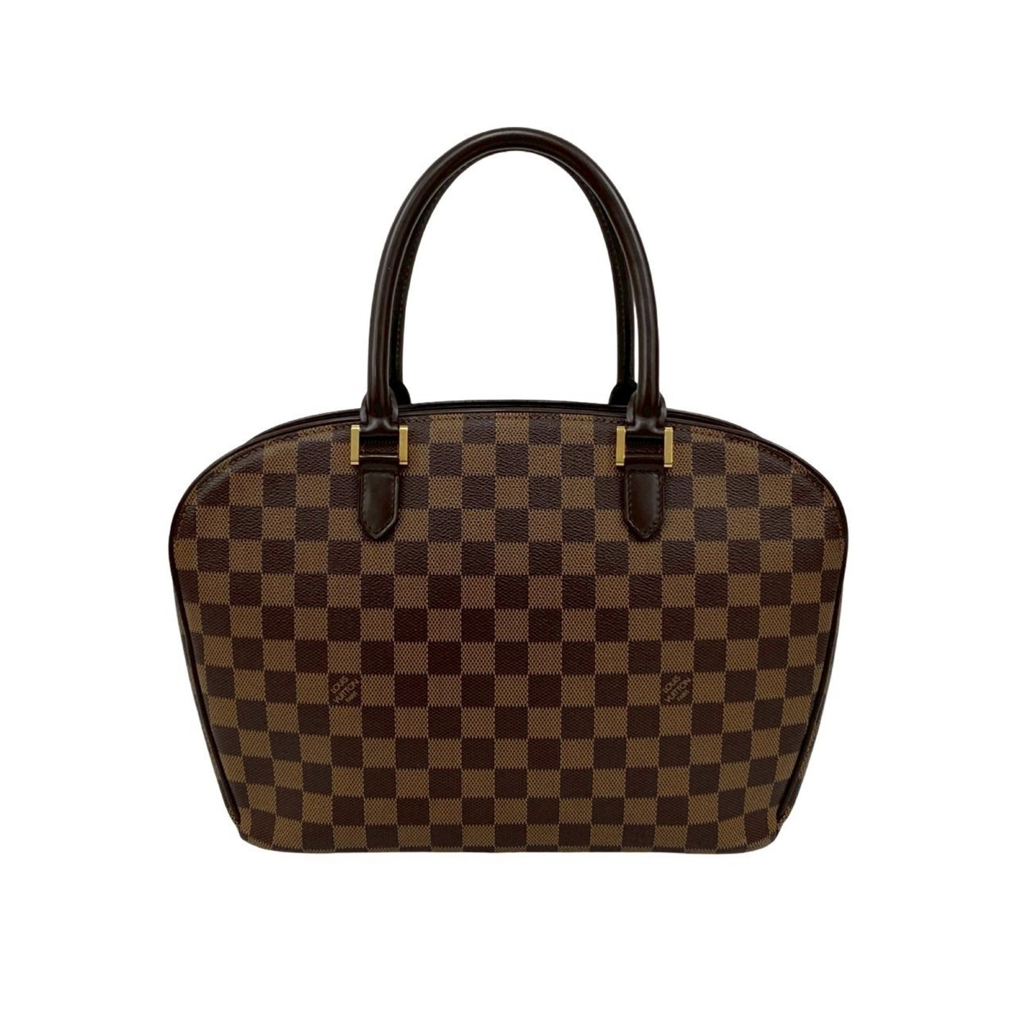 Louis Vuitton Brown Leather Pvc Boston Bag Handbag (Pre-Owned)