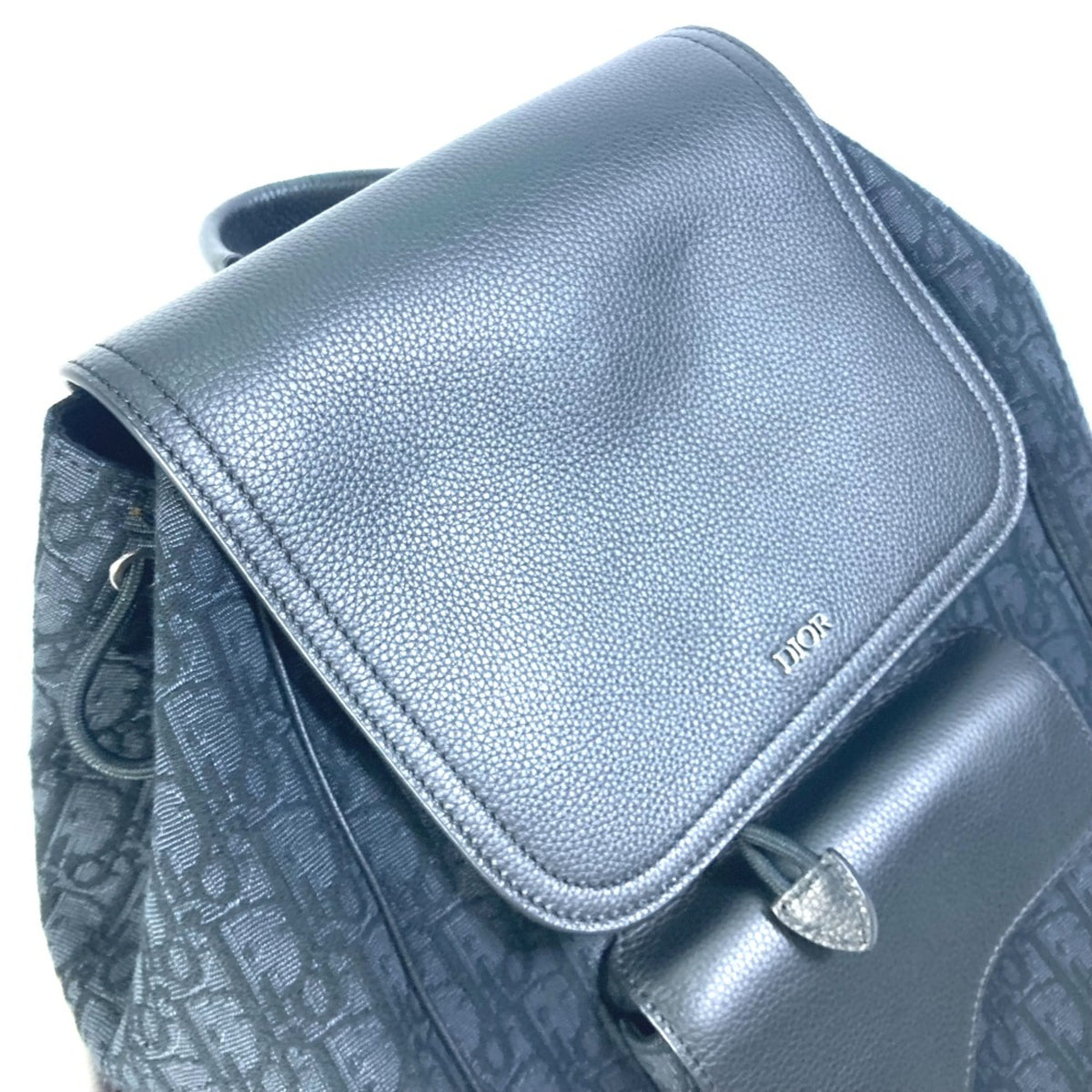 Christian Dior Navy Other Backpack (Pre-Owned)