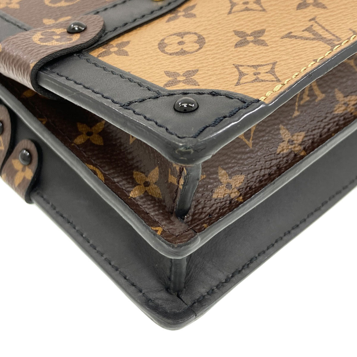 Louis Vuitton Monogram Reverse Brown Monogram Reverse Shoulder Bag (Pre-Owned)
