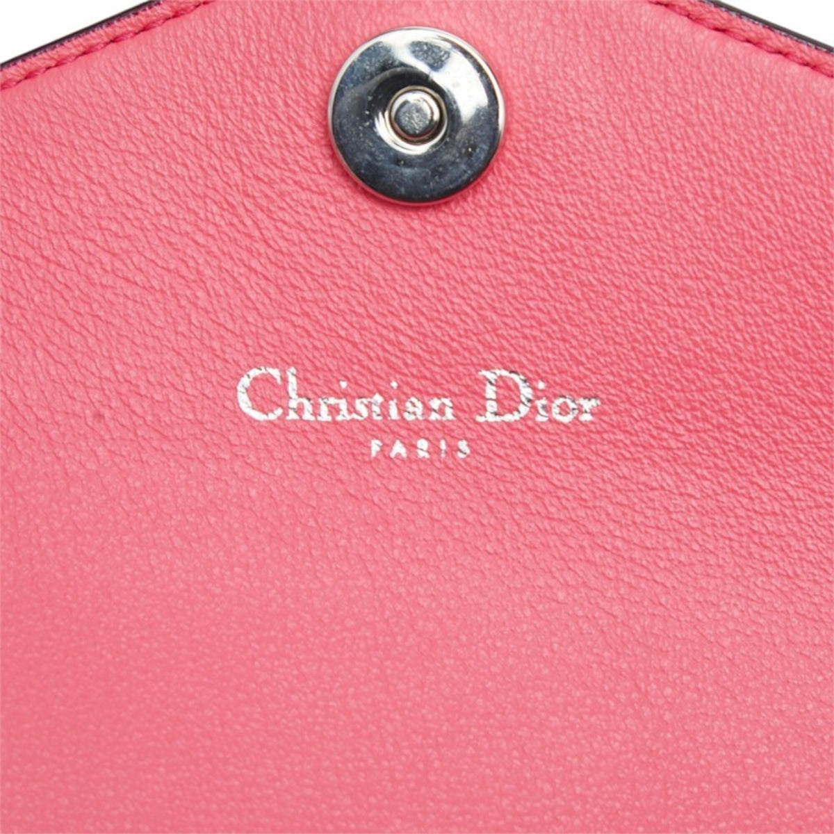 Christian Dior Pink Leather Shoulder Bag (Pre-Owned)