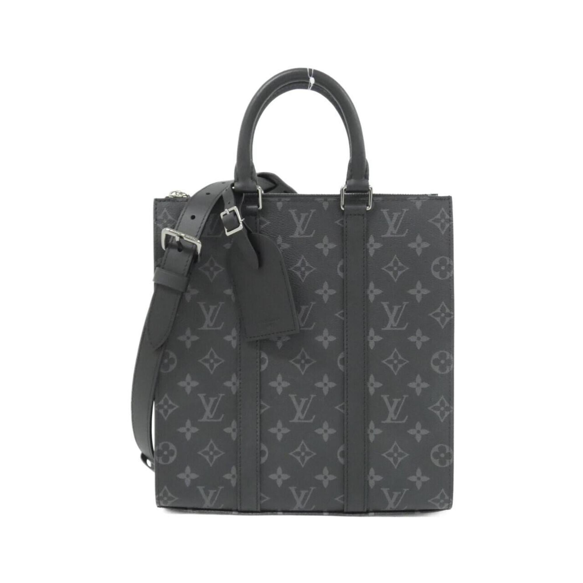 Louis Vuitton Monogram Eclipse Black Coated Canvas Handbag (Pre-Owned)
