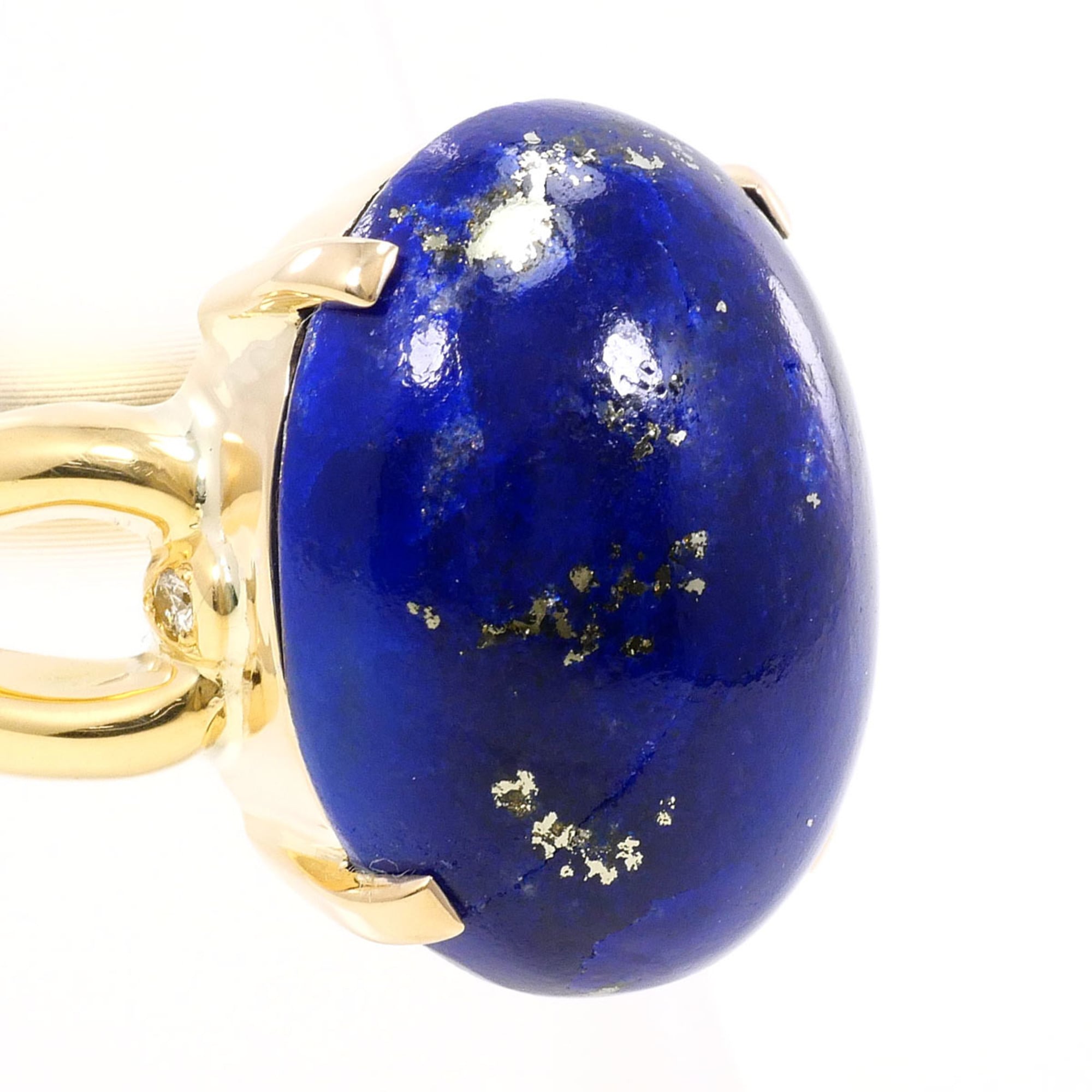 Unbranded Blue Green Yellow Gold Yellow Gold (18K) Band Ring (Pre-Owned)