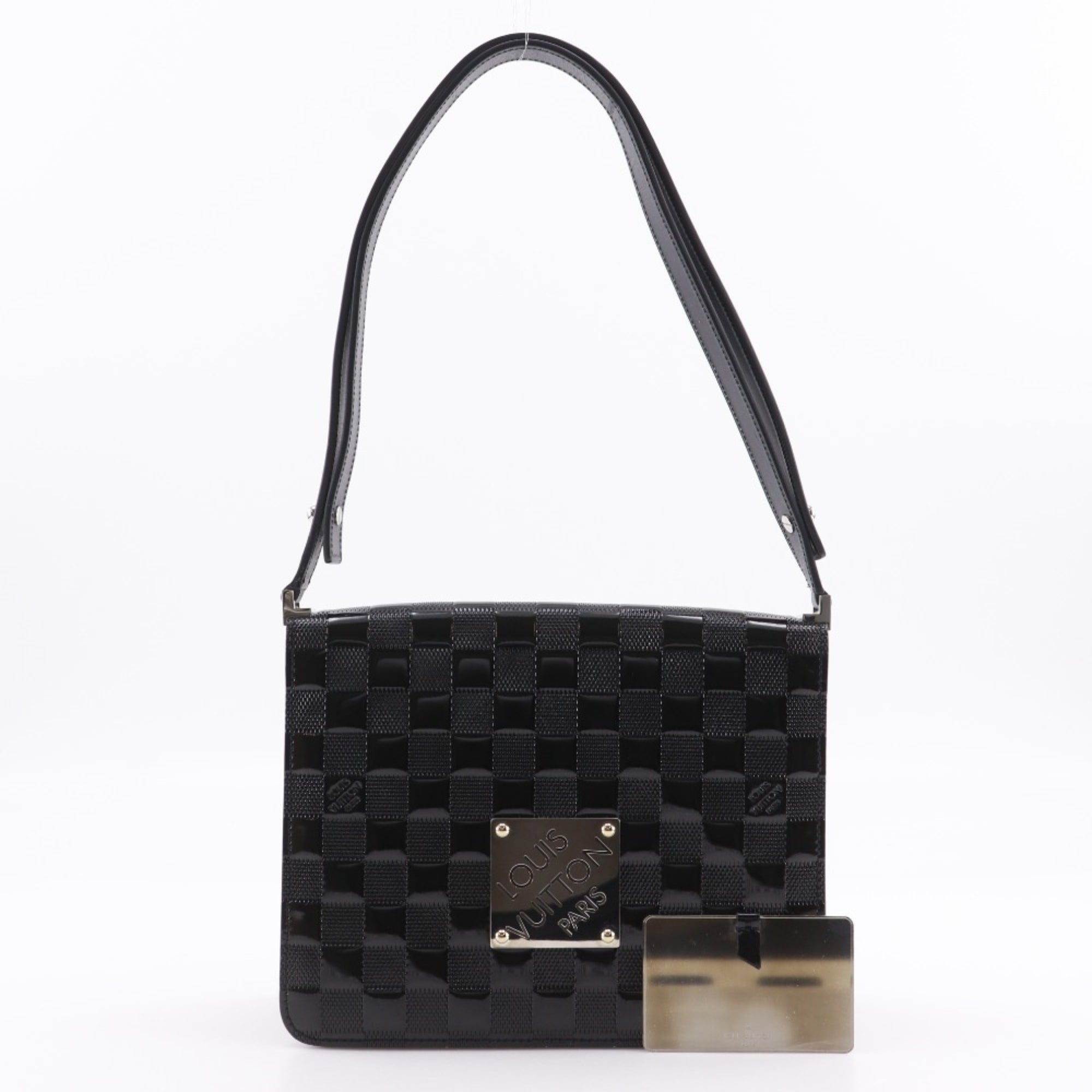 Louis Vuitton Black Noir Vernis Shoulder Bag (Pre-Owned)