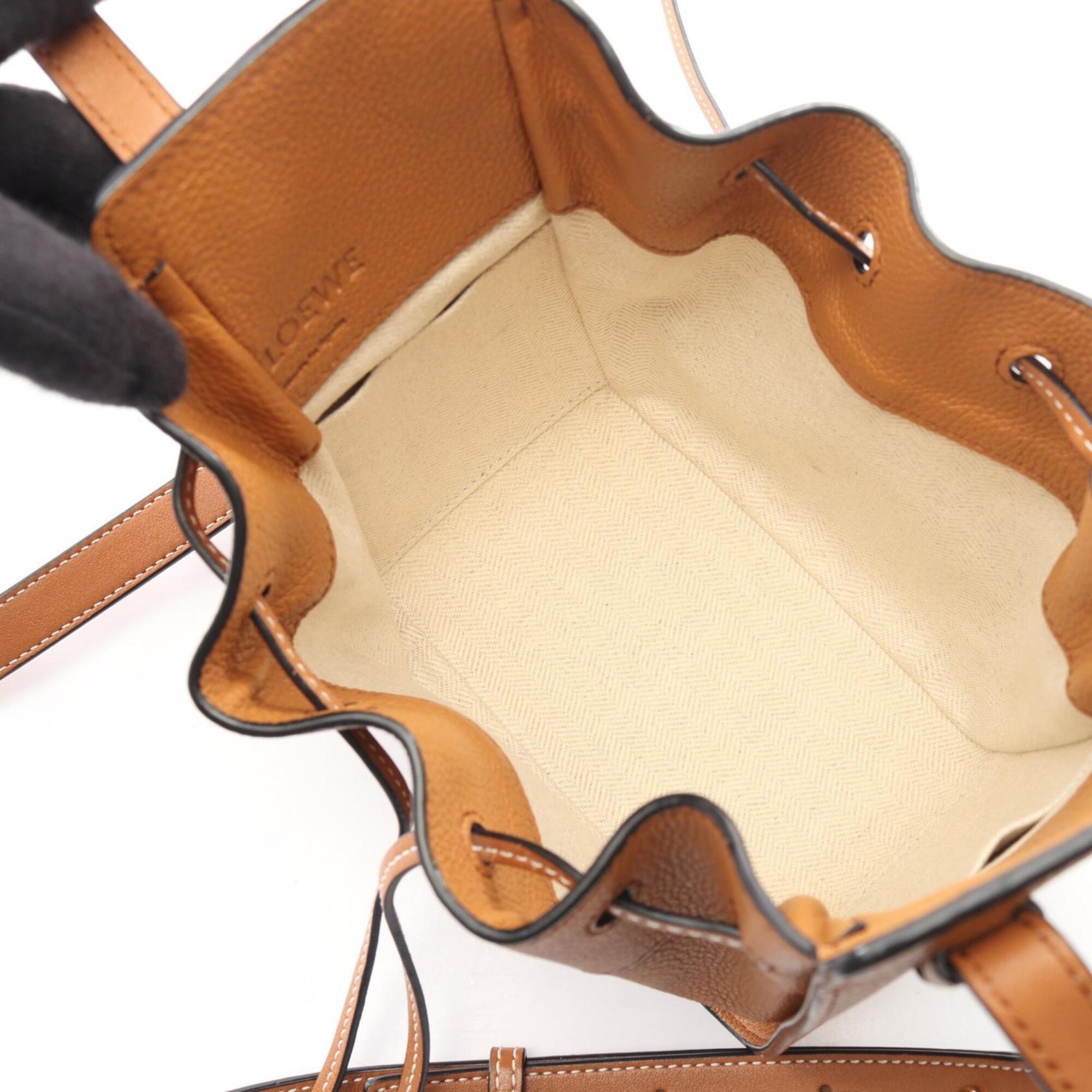 Loewe Hammock Brown Leather Handbag (Pre-Owned)