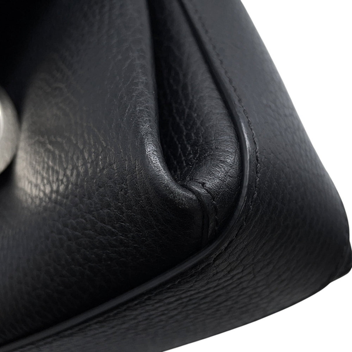 Gucci Black Leather Handbag Shoulder Bag (Pre-Owned)