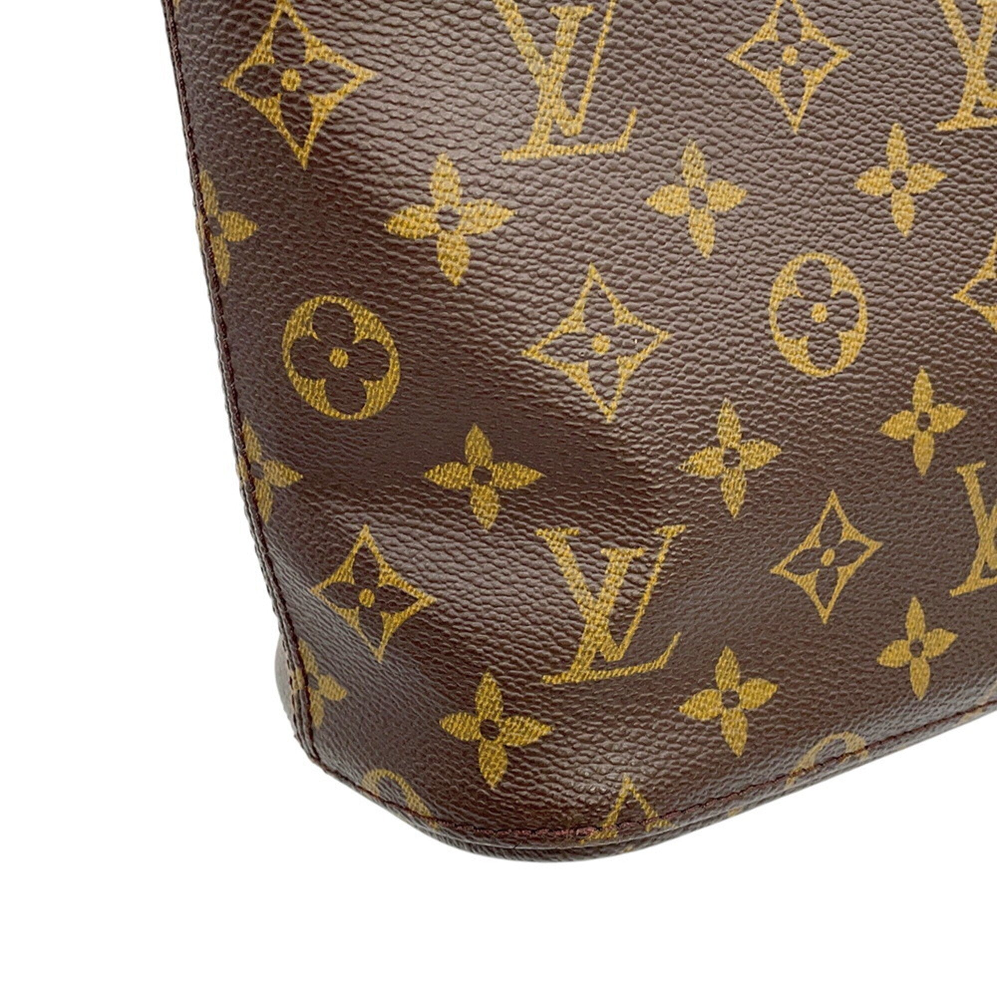 Louis Vuitton Monogram Brown Monogram Handbag Shoulder Bag Tote Bag (Pre-Owned)