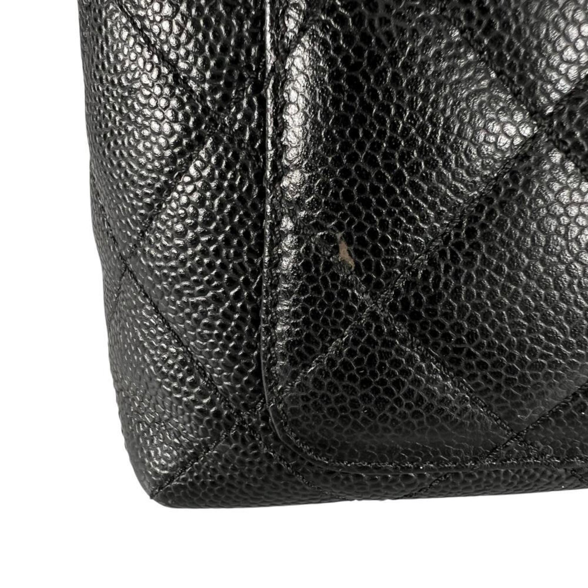 Chanel Matelasse Grained Calfskin Handbag (Pre-Owned)
