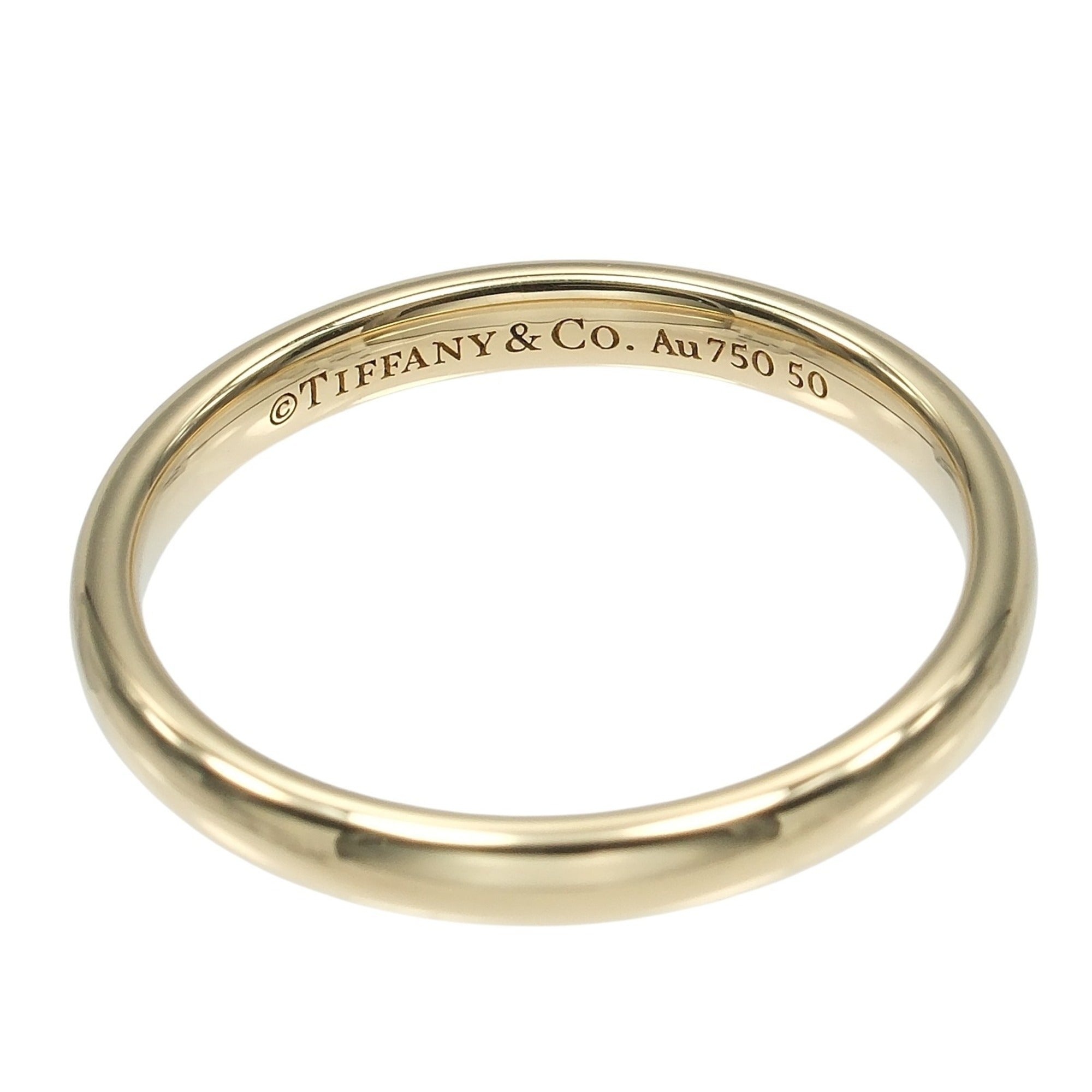 Tiffany Yellow Gold (18K) Band Ring (Pre-Owned)