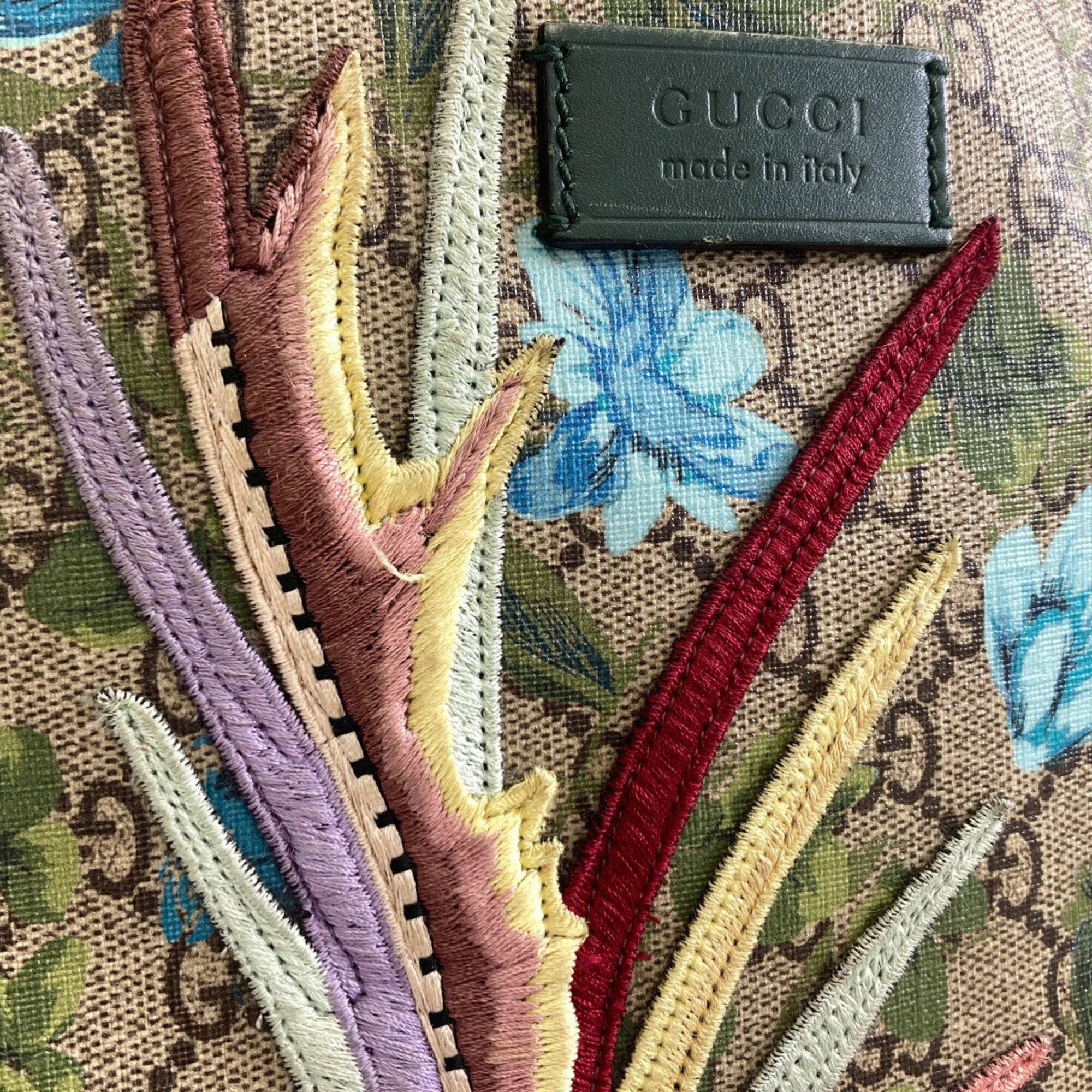 Gucci Brown Pvc Backpack (Pre-Owned)