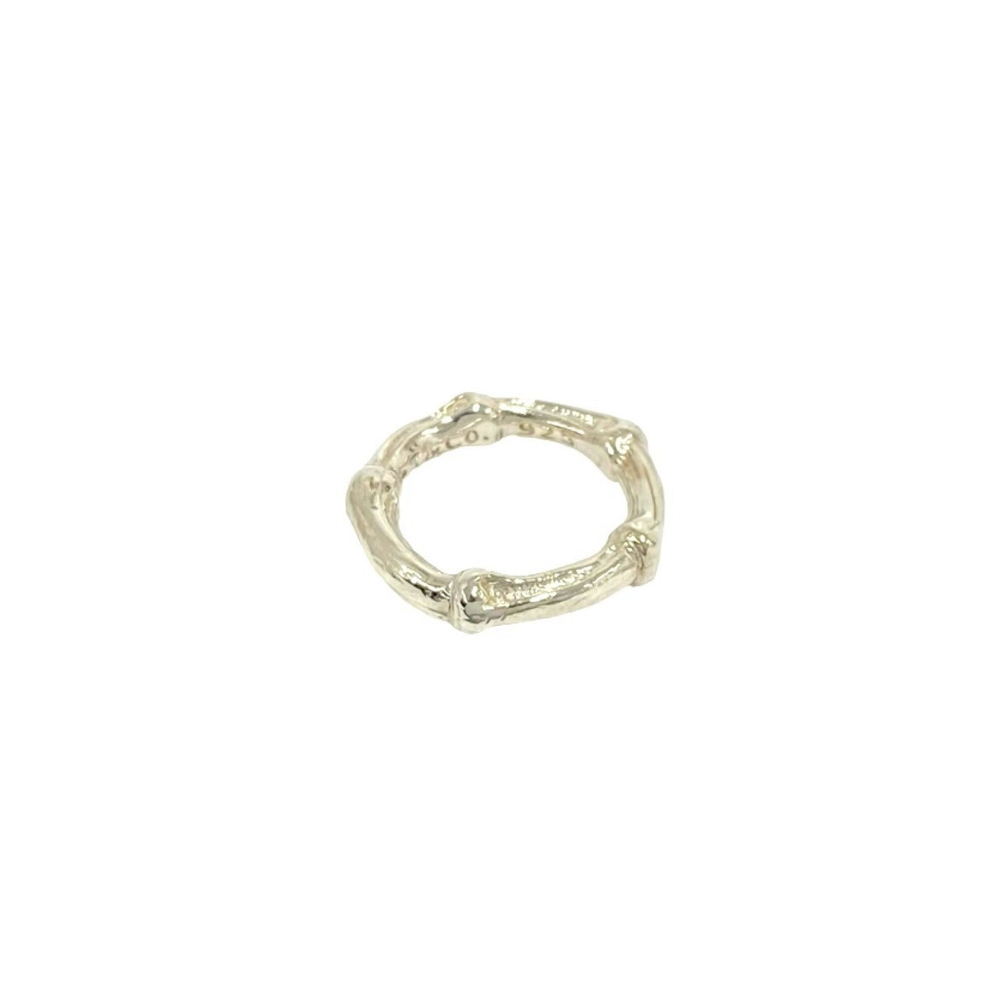 Tiffany Silver Silver 925 Band Ring (Pre-Owned)