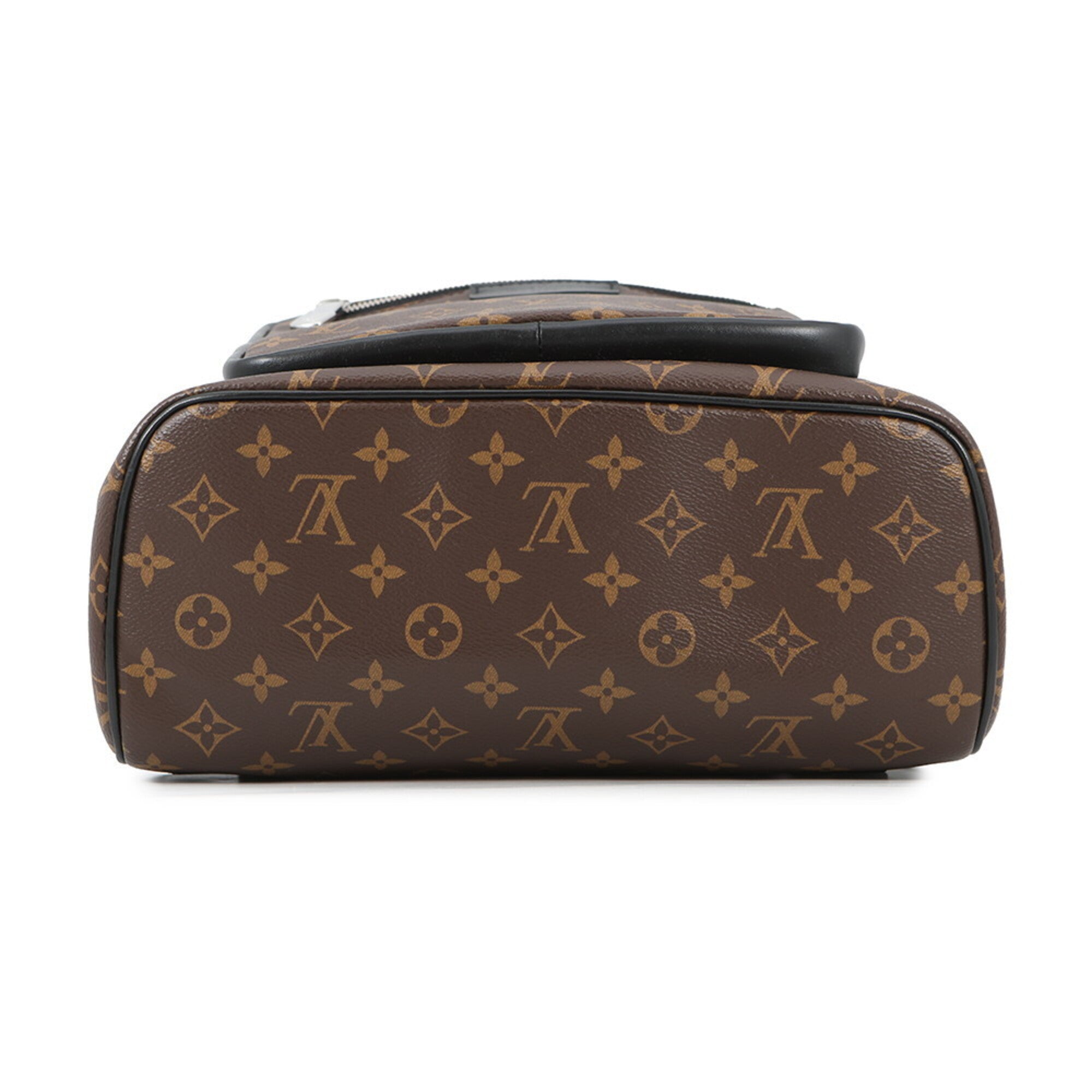 Louis Vuitton Brown Monogram Macassar Noir Monogram Backpack (Pre-Owned)