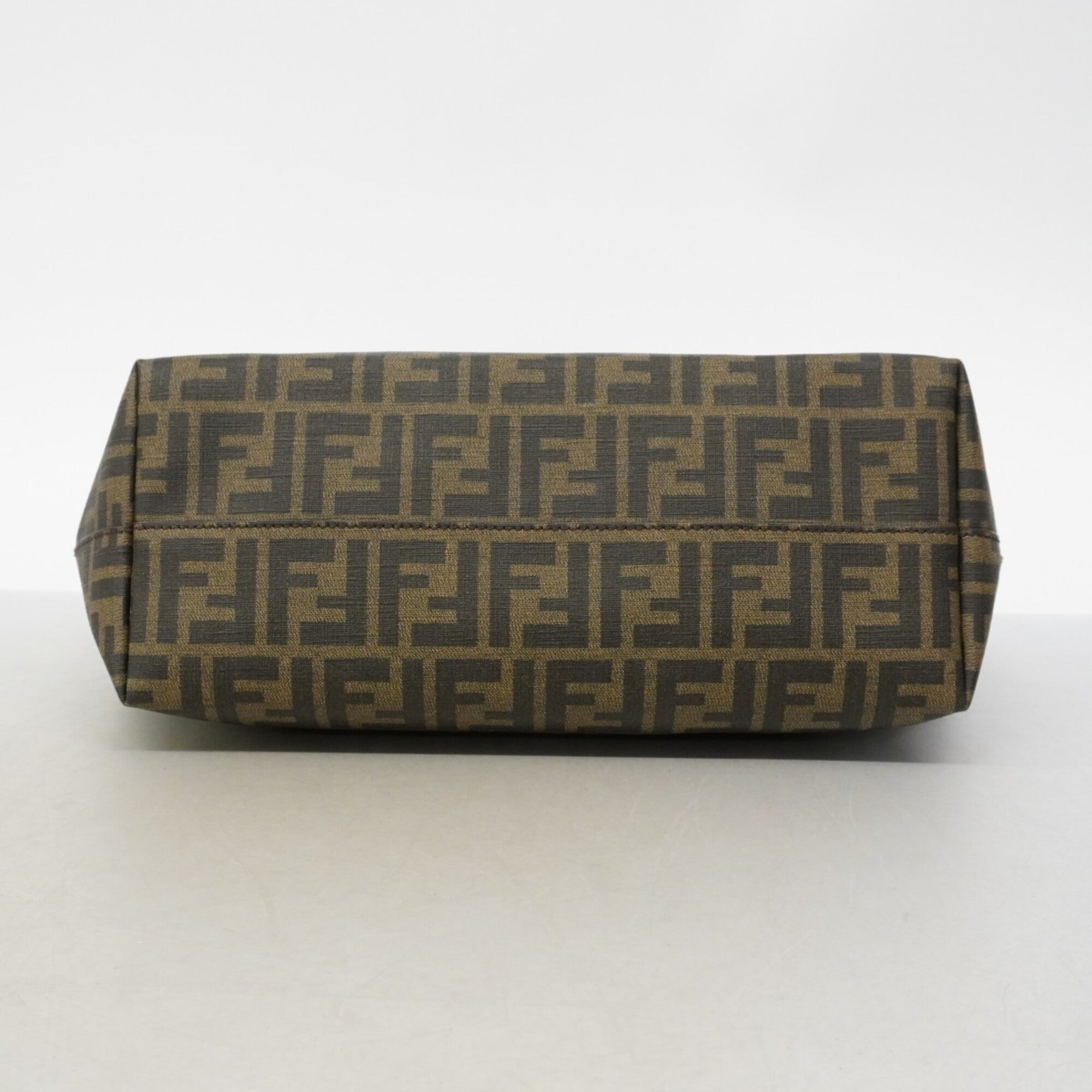 Fendi Brown Pvc Tote Bag (Pre-Owned)