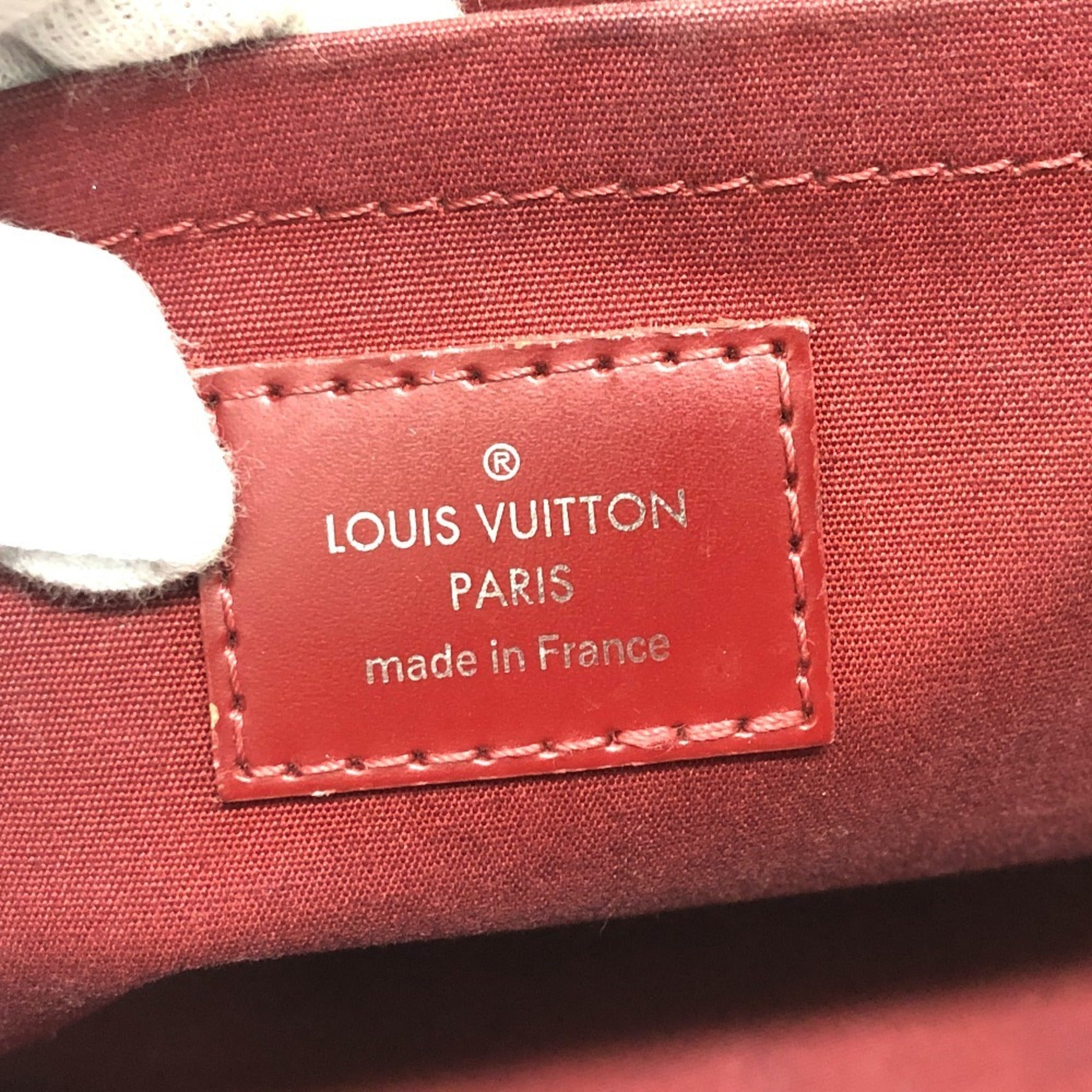 Louis Vuitton Epi Red Color Epi Leather Boston Bag Handbag (Pre-Owned)