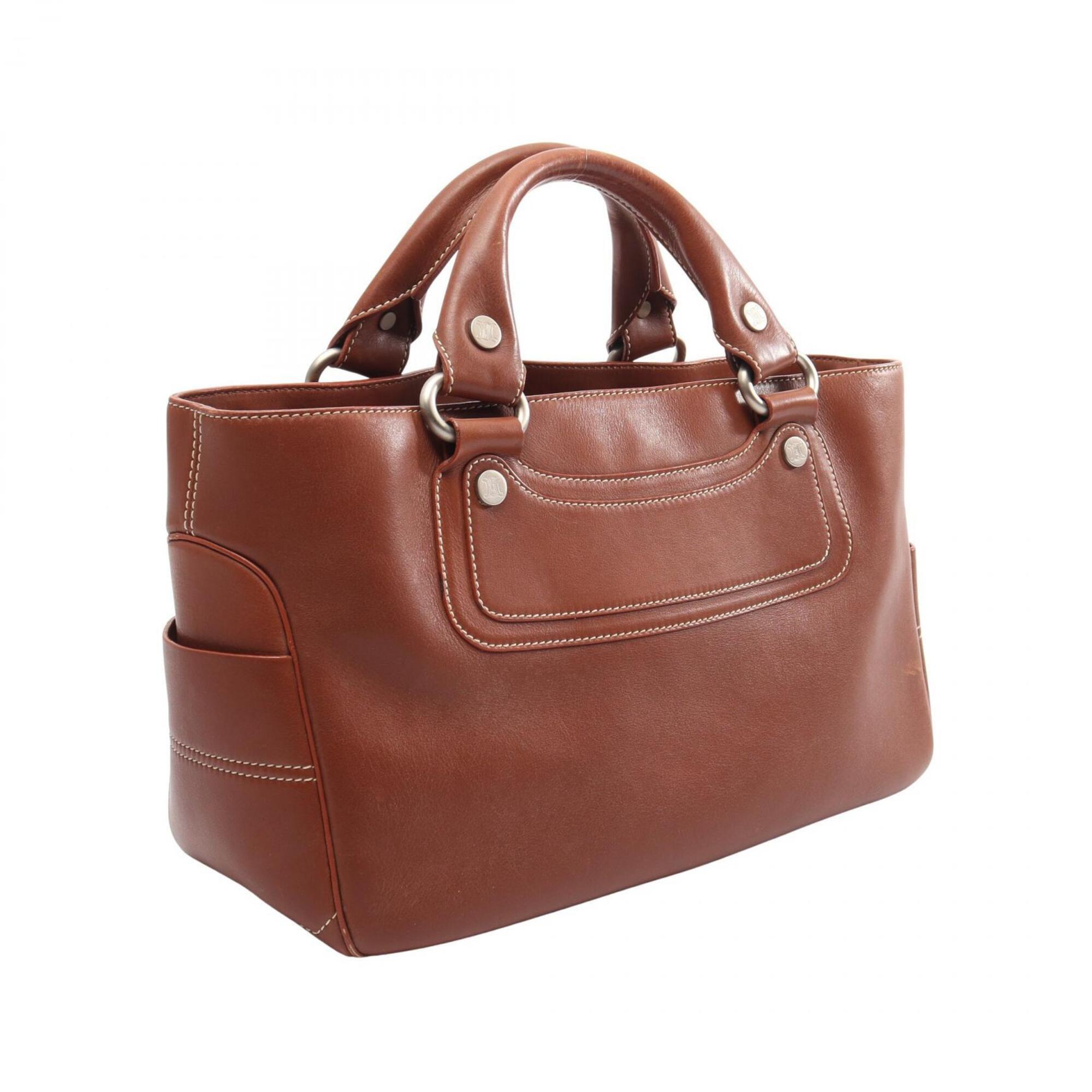 Celine Brown Leather Handbag (Pre-Owned)