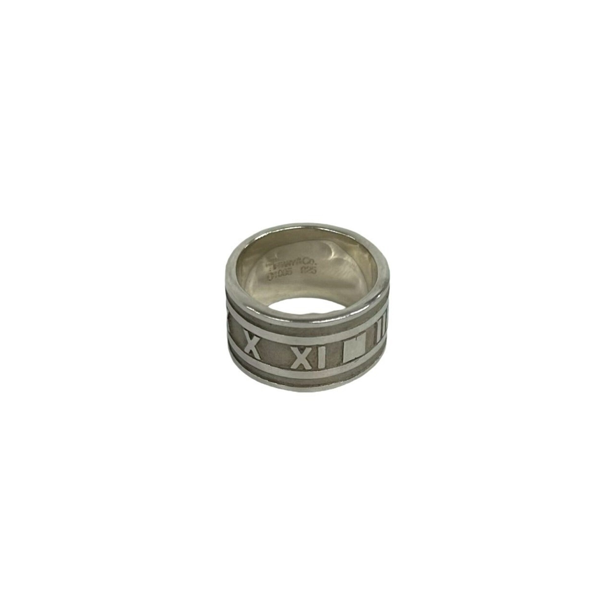 Tiffany Silver Silver 925 Band Ring (Pre-Owned)