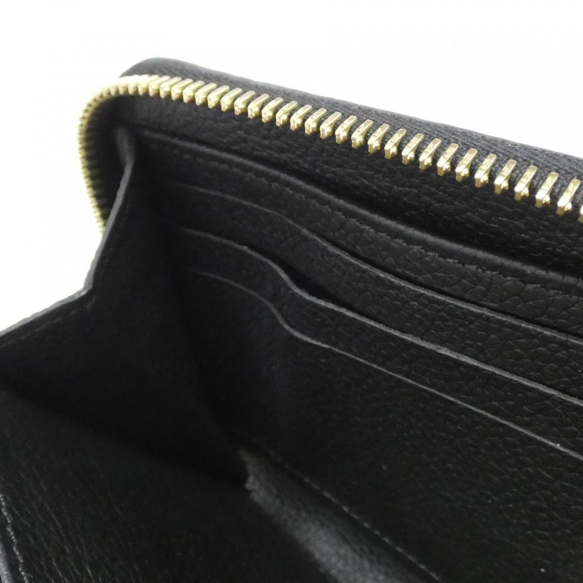 Louis Vuitton Monogram Empreinte Beige Bicolor Black Monogram Empreinte Long Wallet (Bi-Fold) (Pre-Owned)