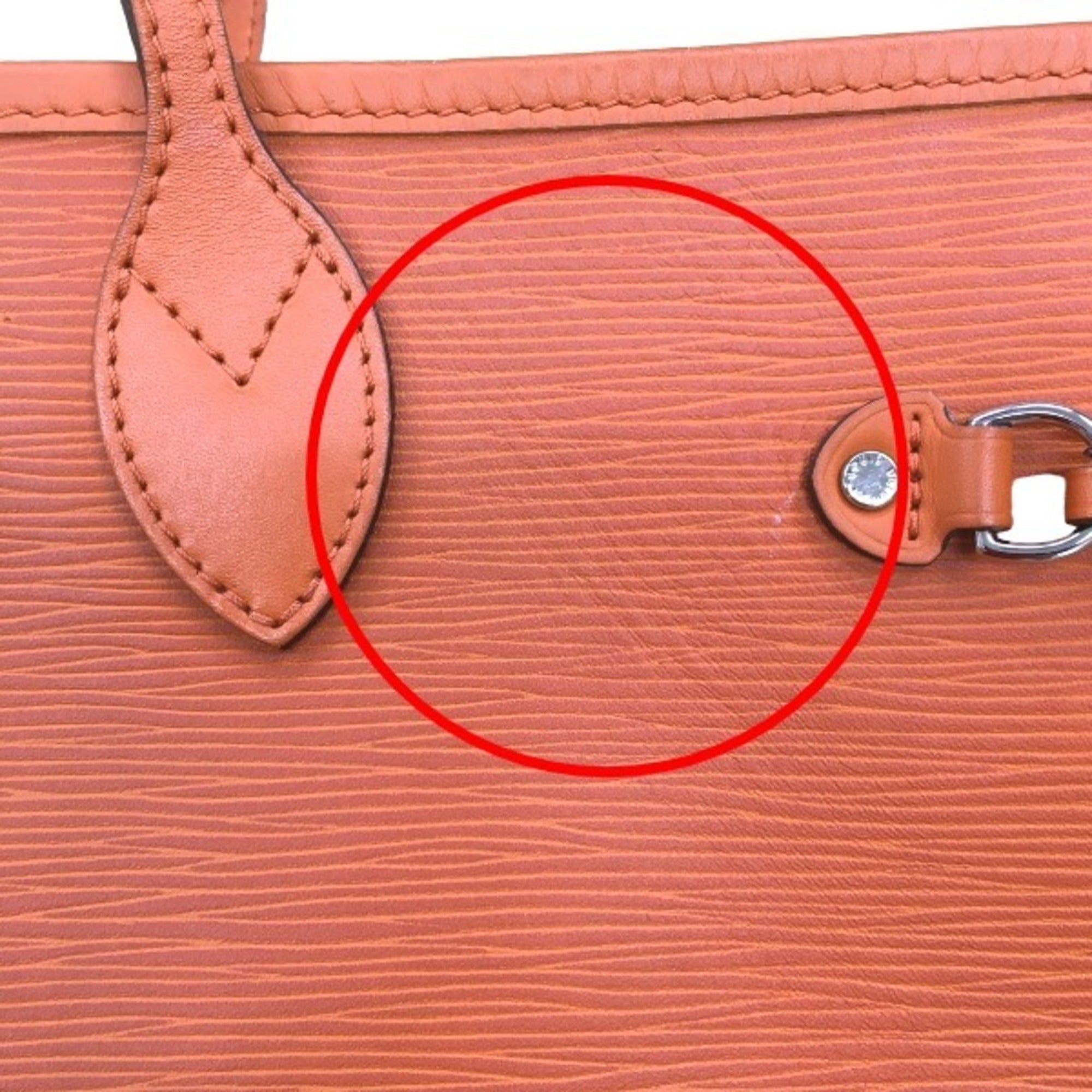 Louis Vuitton Orange Epi Leather Tote Bag (Pre-Owned)