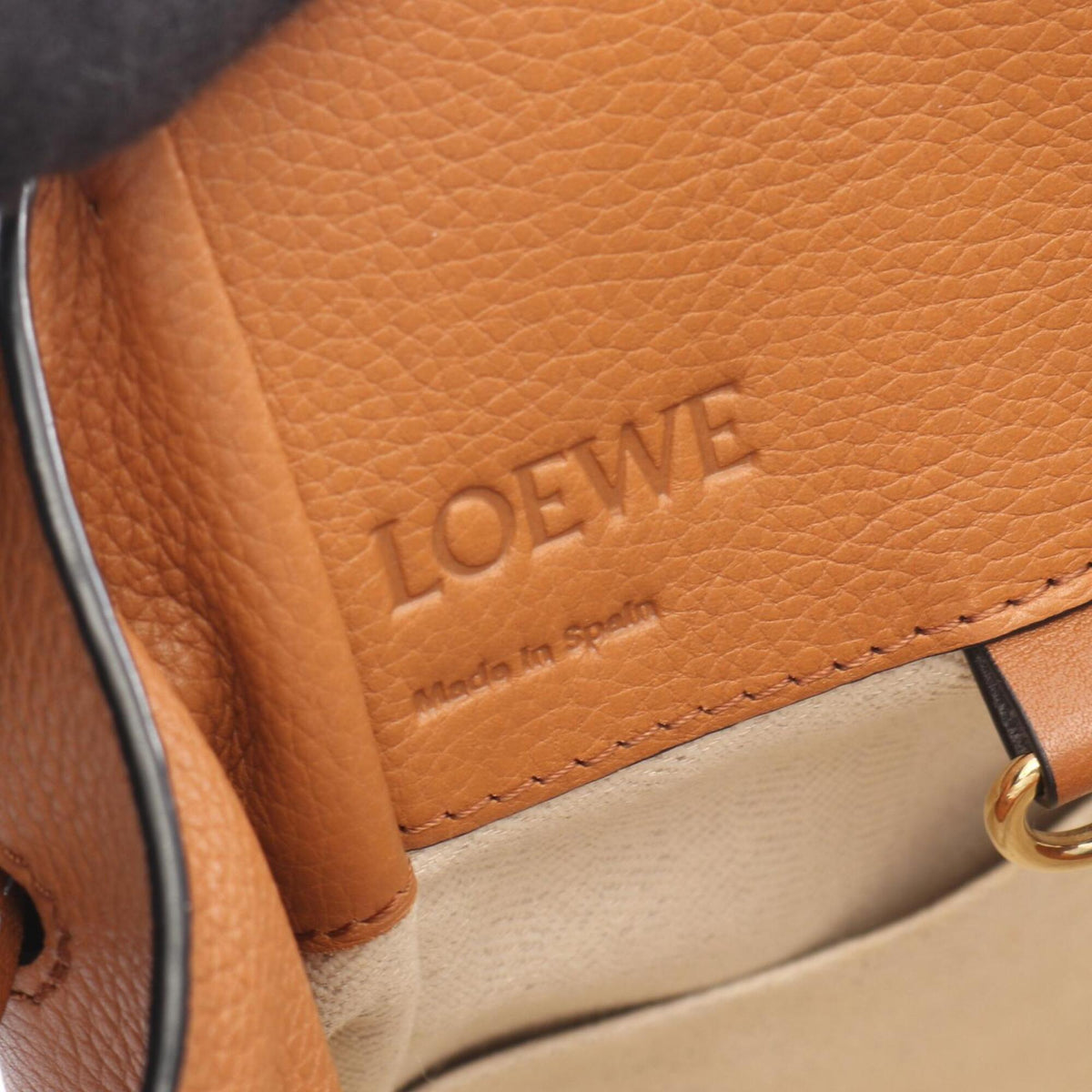 Loewe Hammock Brown Leather Handbag (Pre-Owned)