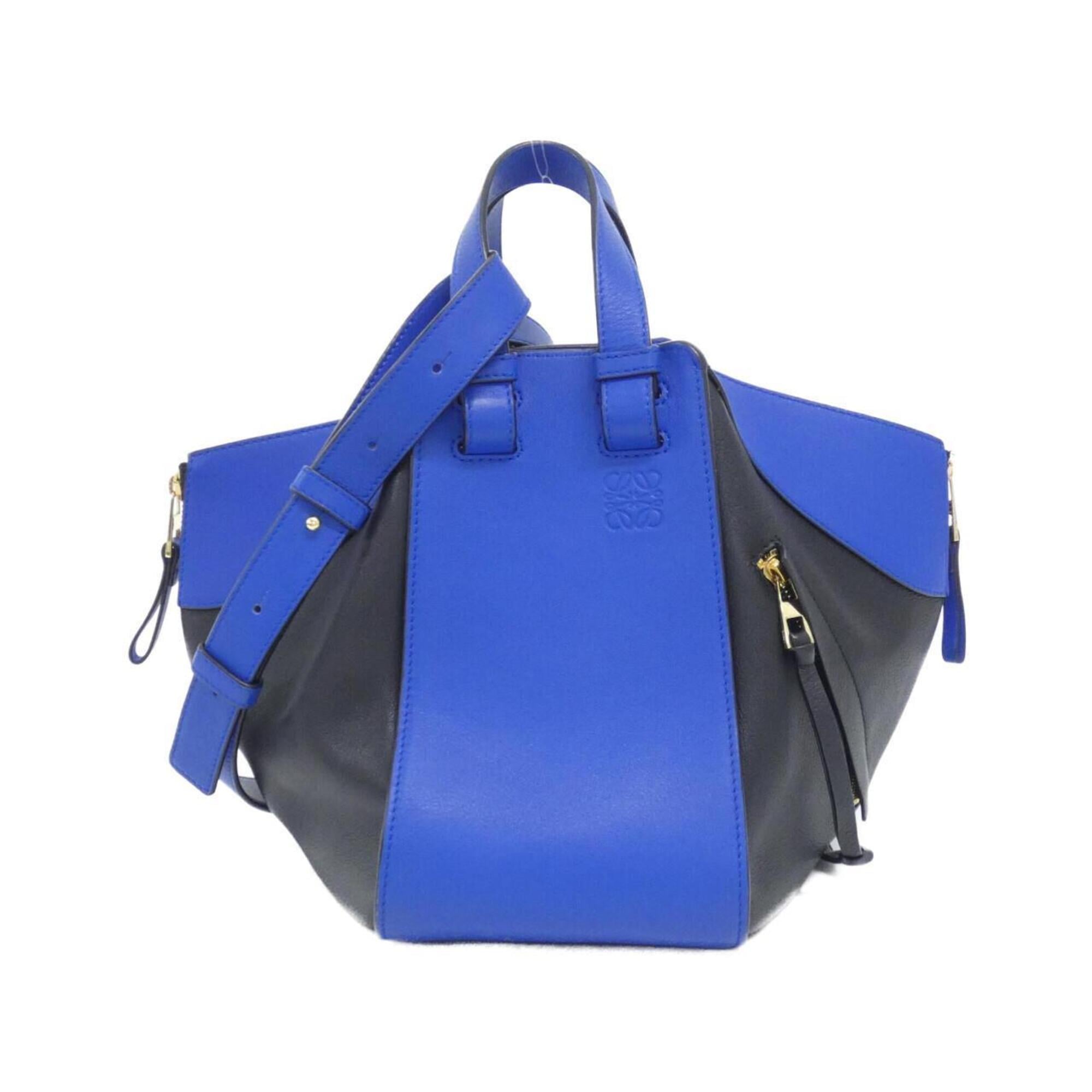 Loewe Black Electric Blue Shoulder Bag (Pre-Owned)
