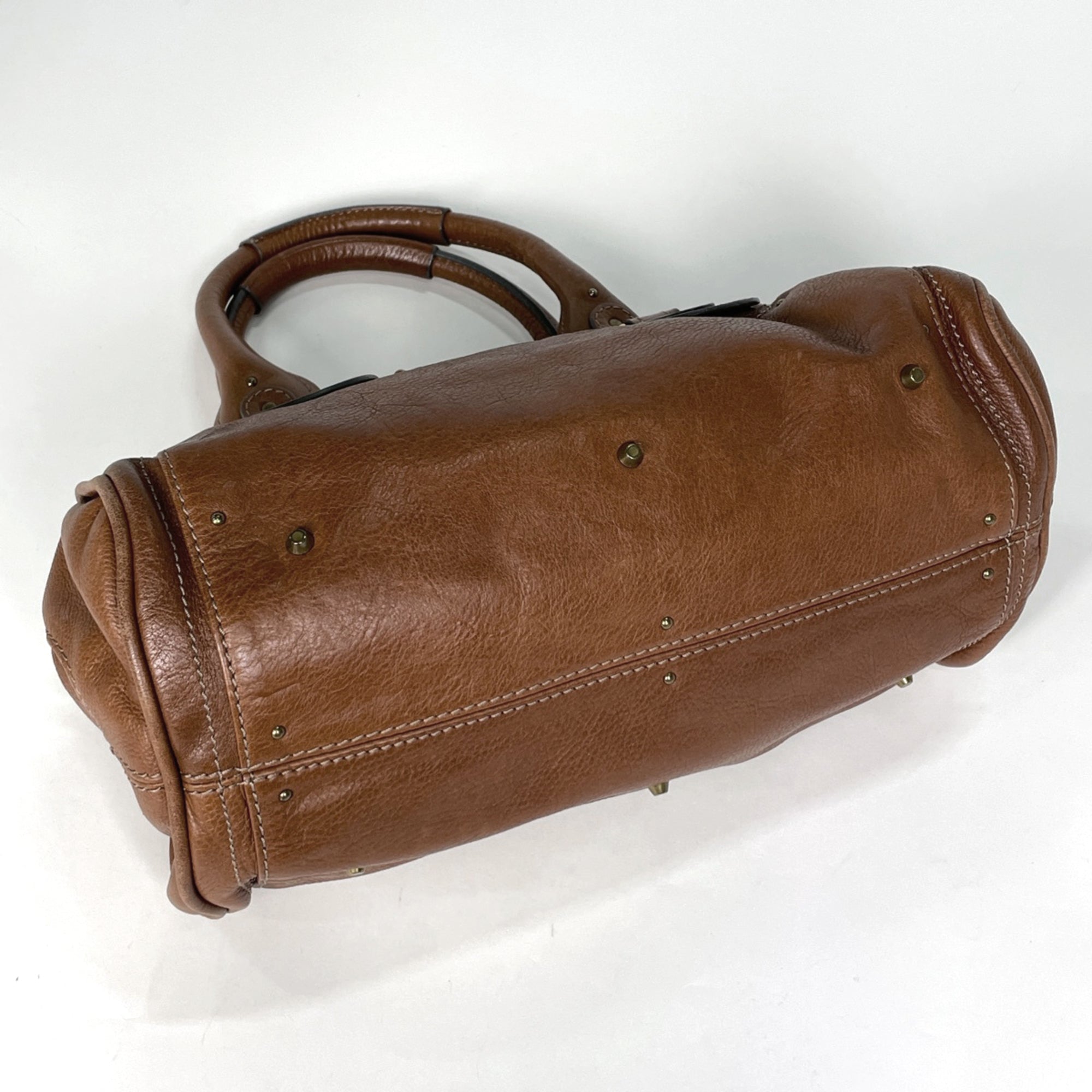 Chloé Paddington Brown Leather Handbag (Pre-Owned)