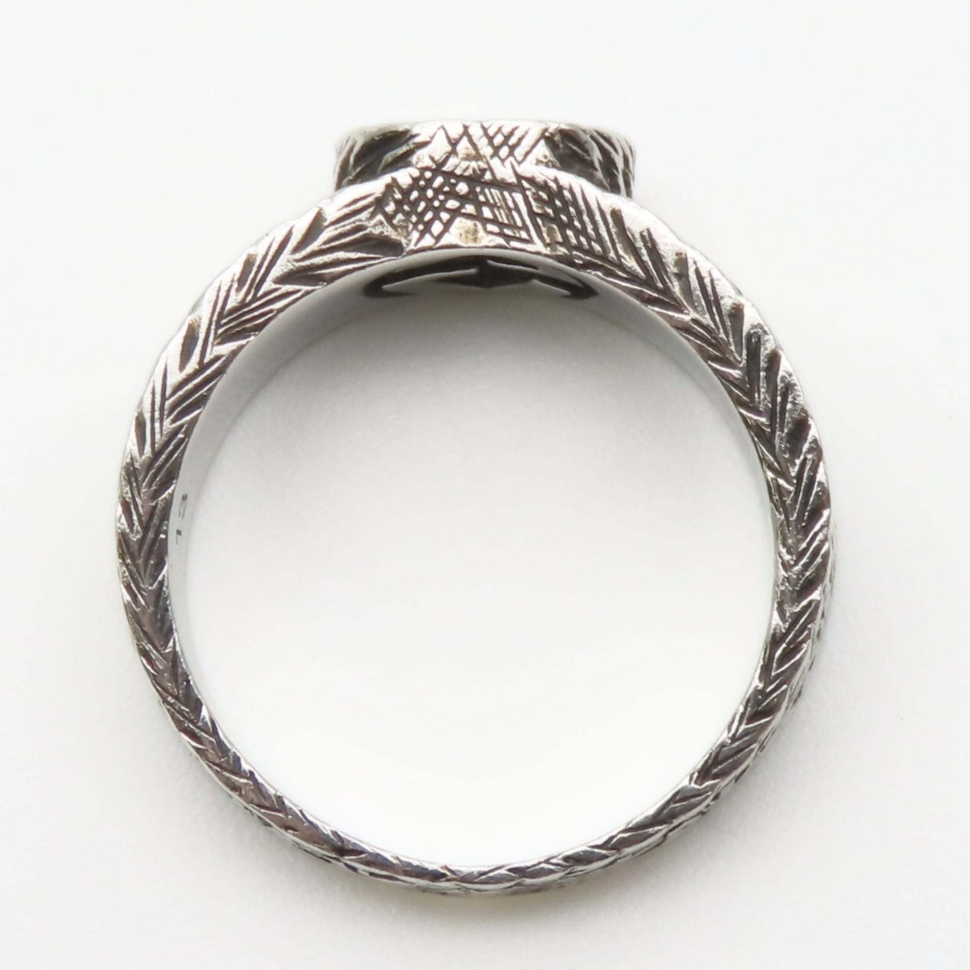 Gucci Silver Silver 925 Band Ring (Pre-Owned)