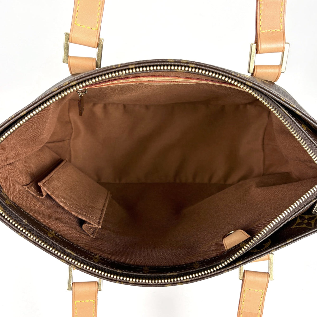 Louis Vuitton Brown Monogram Shoulder Bag Tote Bag (Pre-Owned)