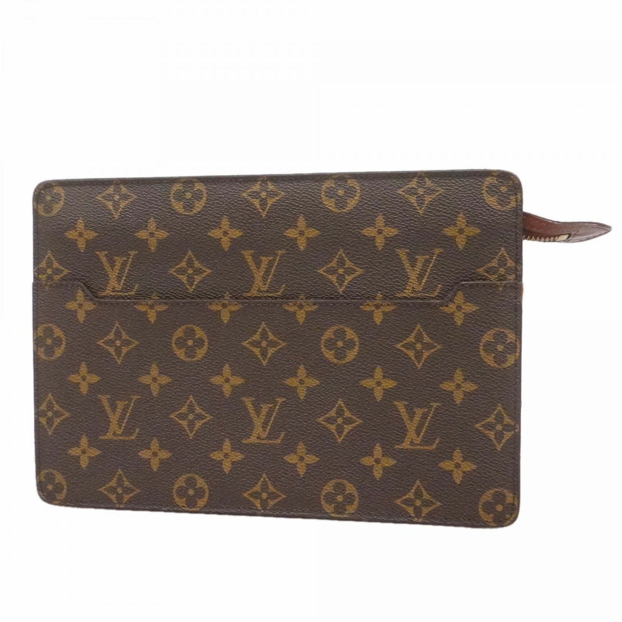 Louis Vuitton Brown Clutch Bag (Pre-Owned)