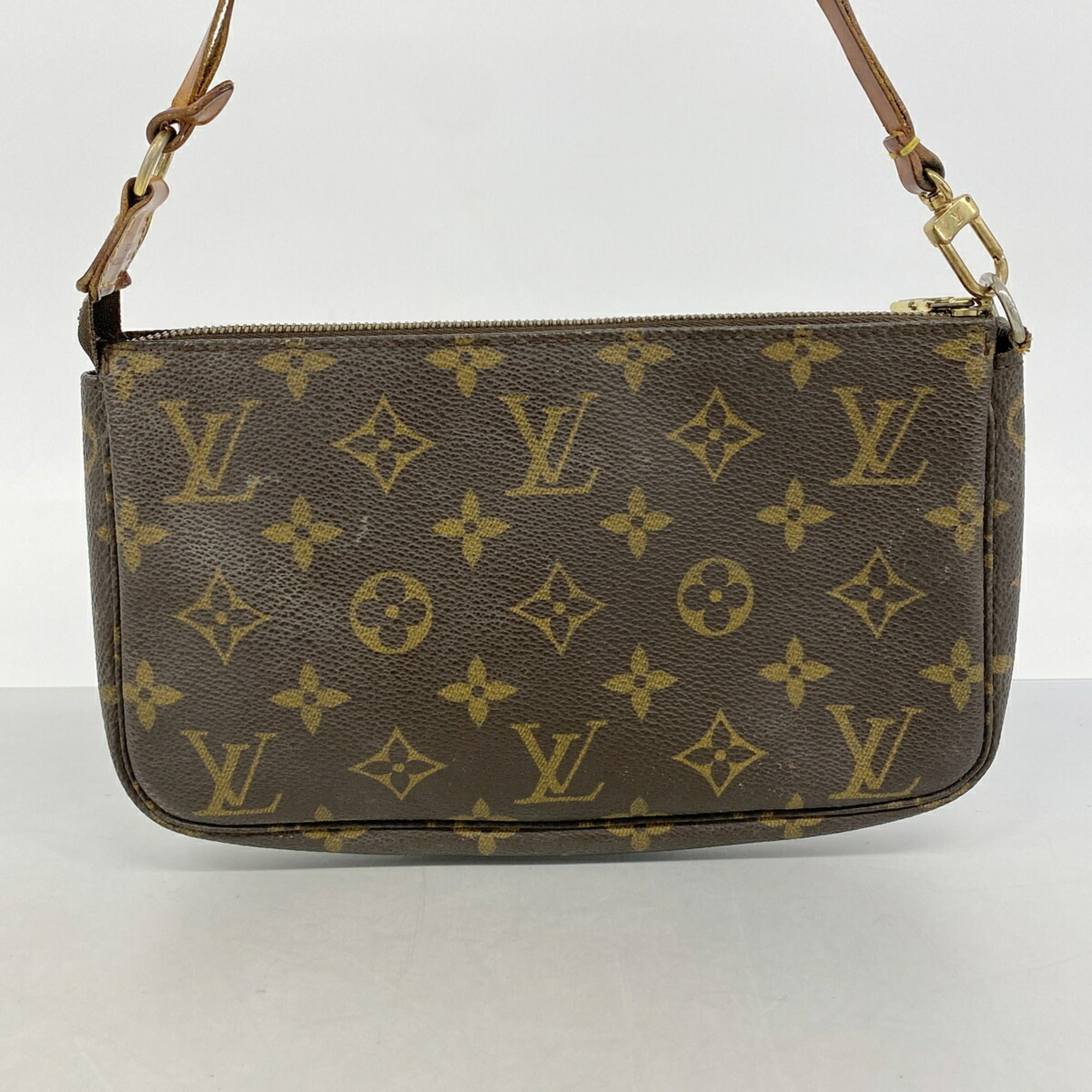 Louis Vuitton Brown Pouch (Pre-Owned)
