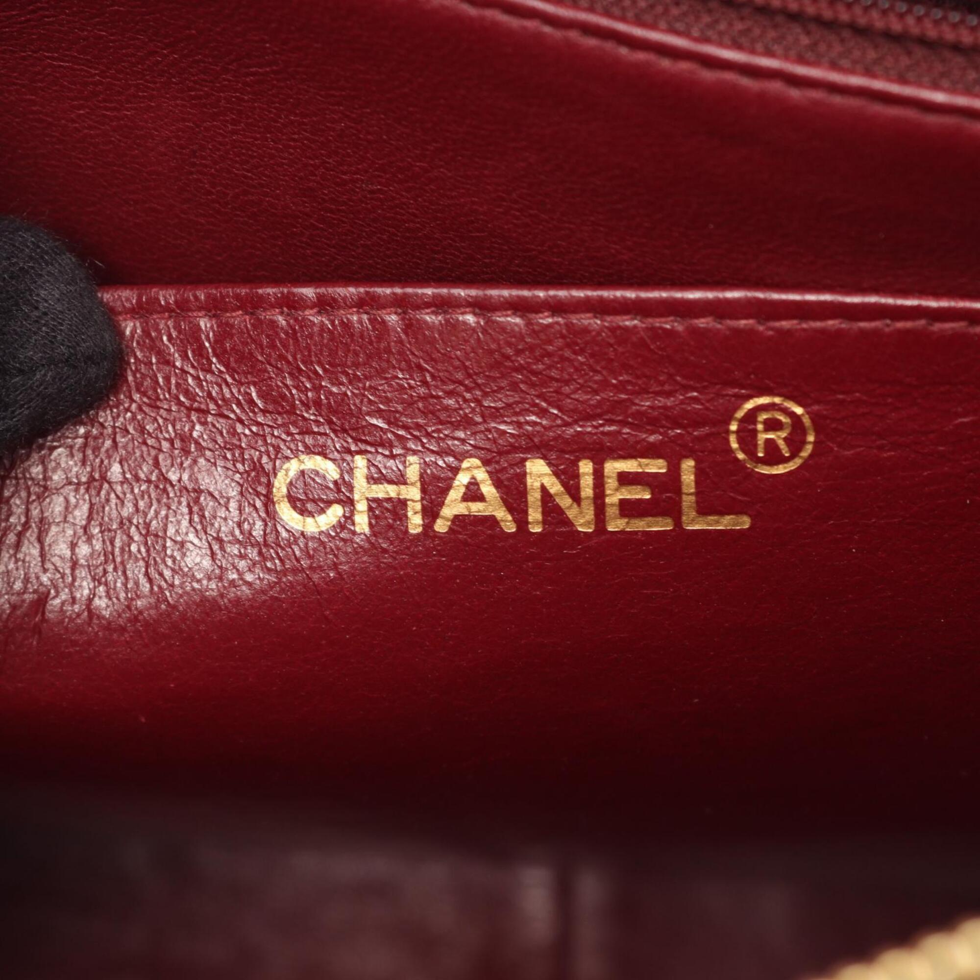 Chanel Black Leather Backpack (Pre-Owned)