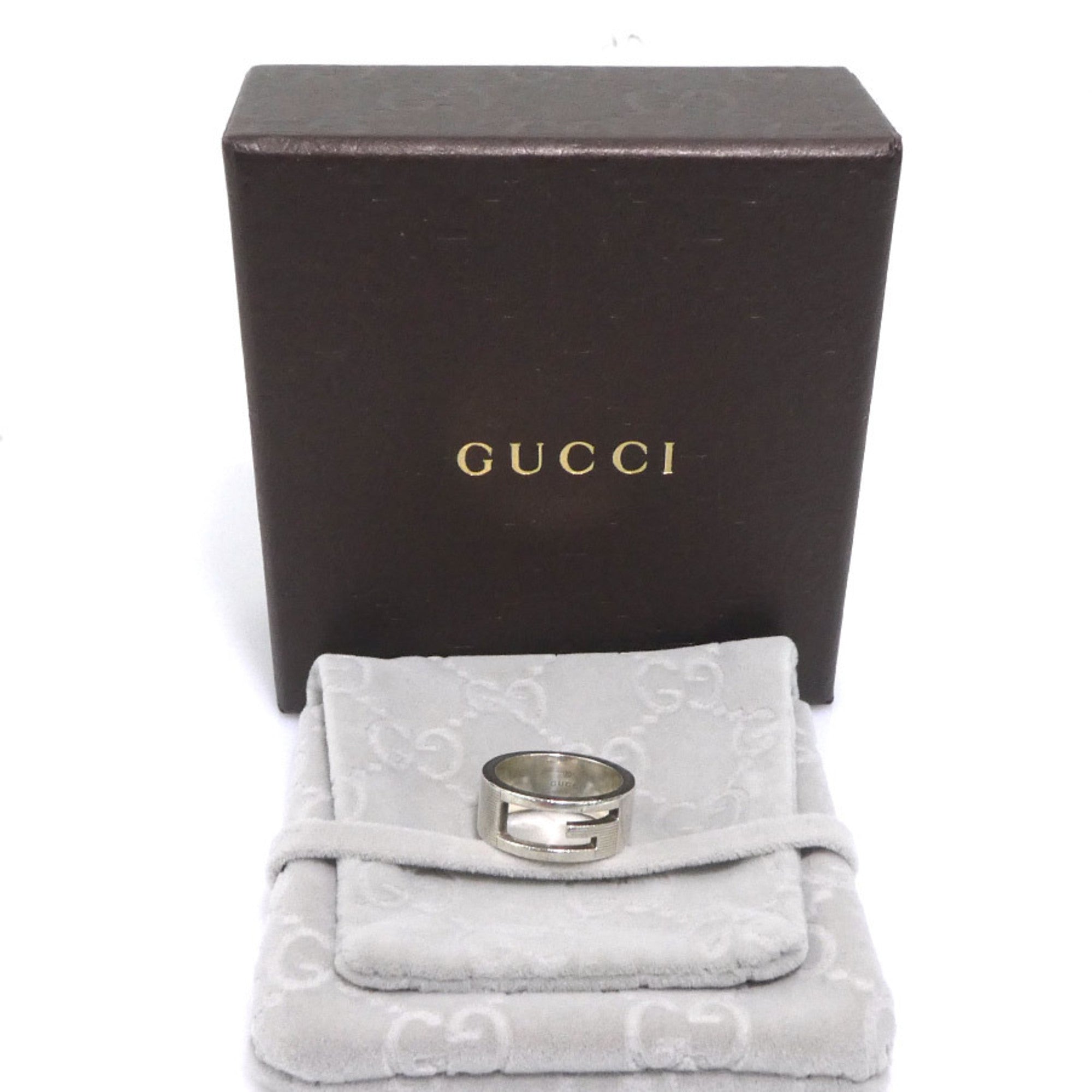 Gucci Silver Silver 925 Band Ring (Pre-Owned)