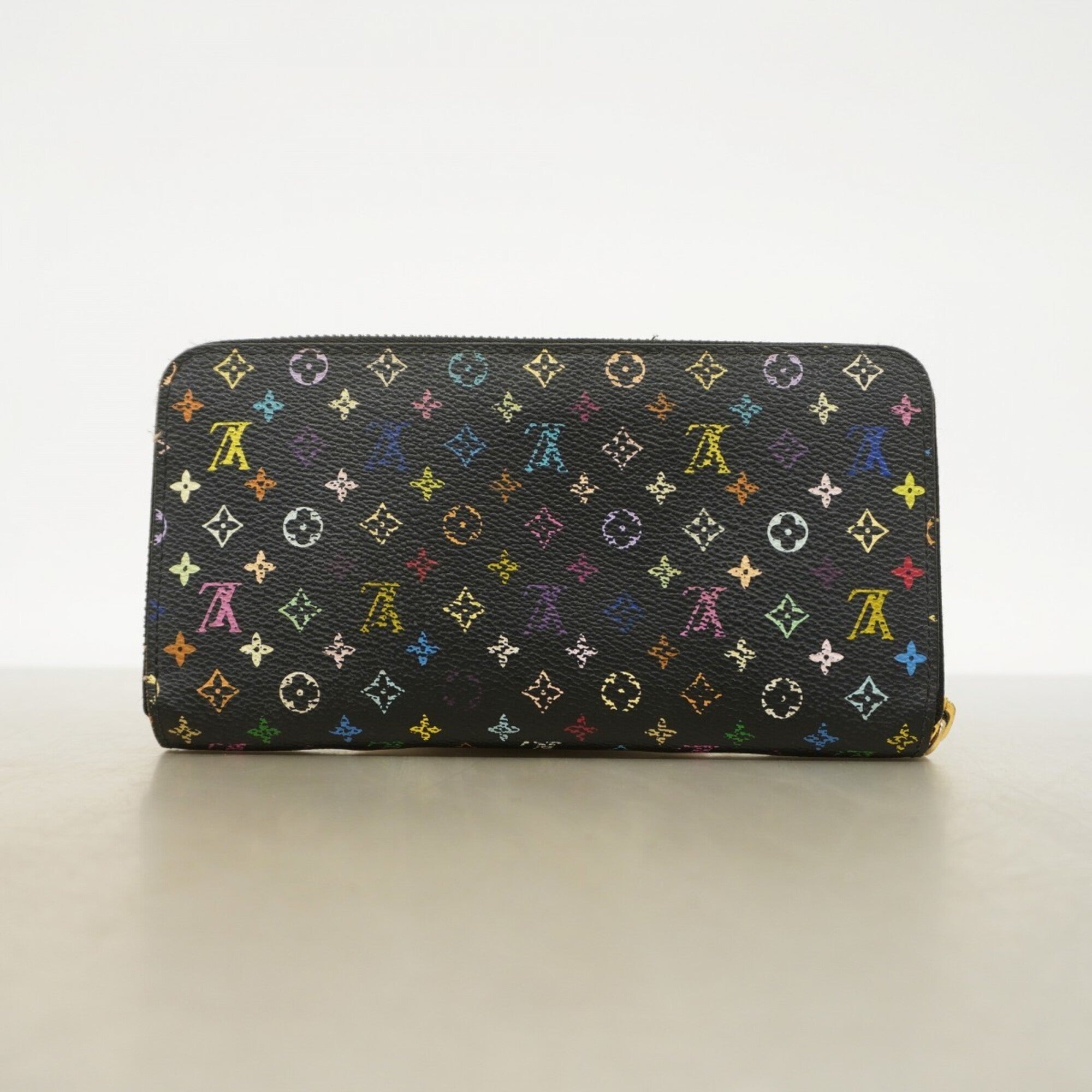 Louis Vuitton Grenade Noir Long Wallet (Bi-Fold) (Pre-Owned)