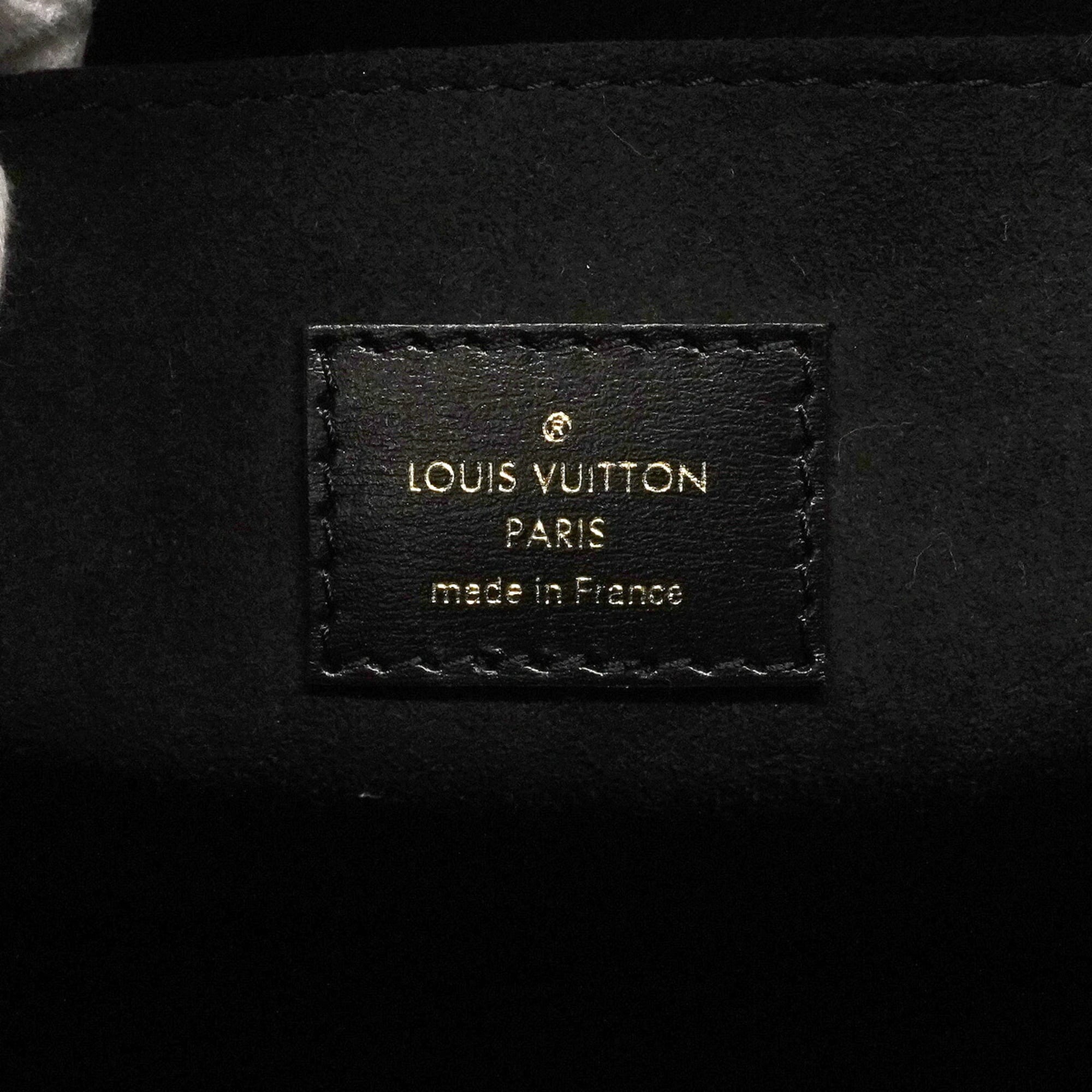 Louis Vuitton Black Tote Bag (Pre-Owned)